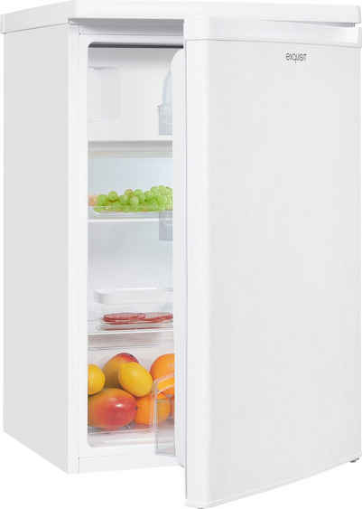 exquisit Kühlschrank KS16-4-E-040E weiss, 85,5 cm hoch, 55 cm breit, 109 L Volumen, 4 Sterne Gefrieren