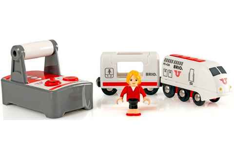 BRIO® Spielzeug-Eisenbahn BRIO® WORLD, IR Express Reisezug, mit Licht und Soundfunktion, FSC® - schützt Wald - weltweit