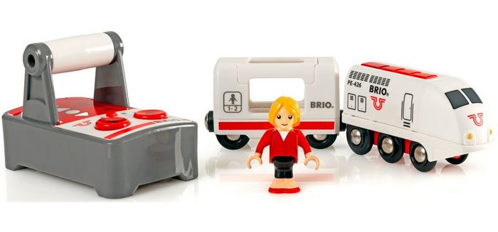 BRIO® Spielzeug-Eisenbahn BRIO® WORLD IR Express Reisezug mit Licht und Soundfunktion FSC® - schützt Wald - weltweit