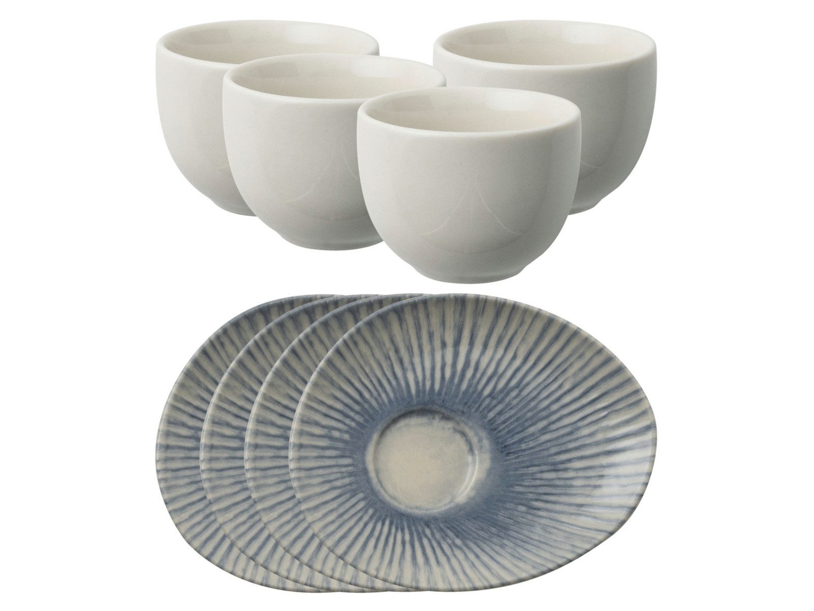 Rosenthal Кофейный сервиз Arthur Krupp Stoneware Sunlight Blue Kaffeeset 8tlg, Steinzeug