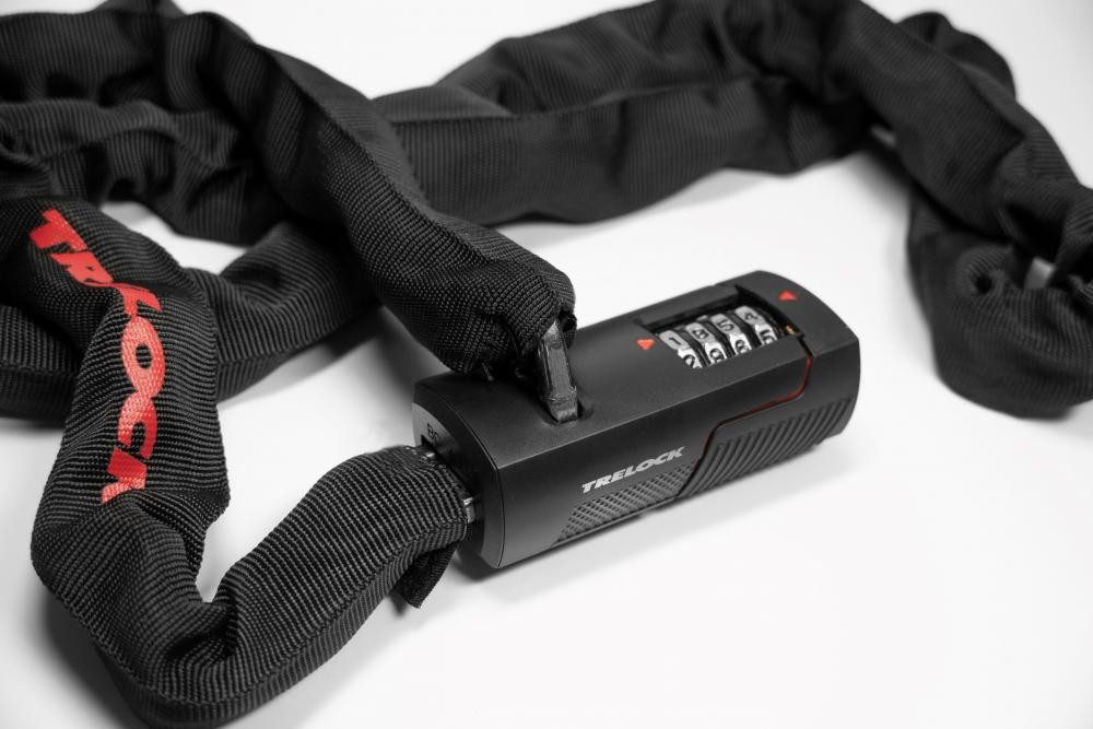 Trelock Rahmenschloss TRELOCK Kettenschloss BC 480 170-7 Code 480 - flexibles Fahrradschloss