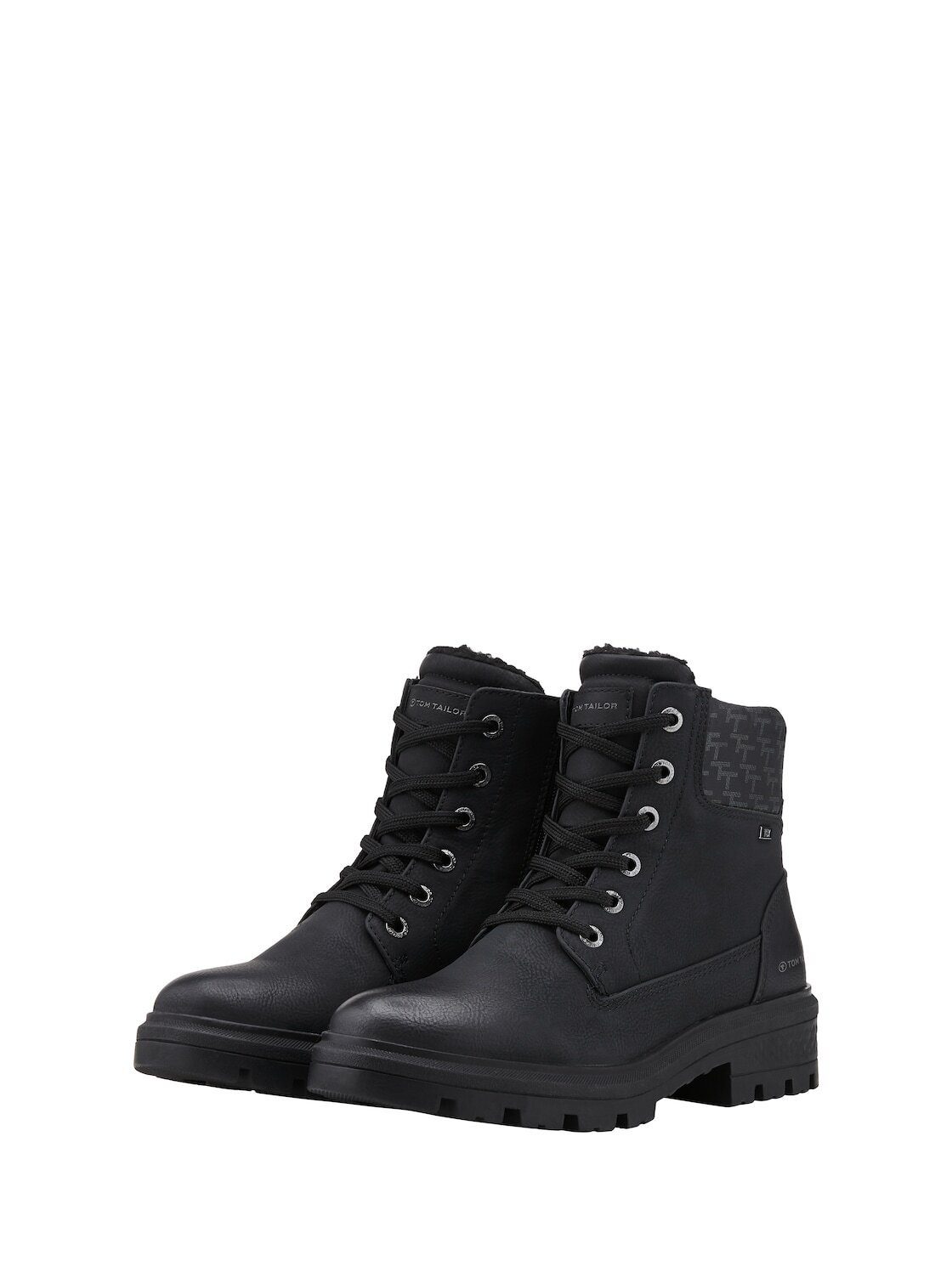 TOM TAILOR Gefütterte Stiefel mit Block-Absatz Stiefel (1-tlg