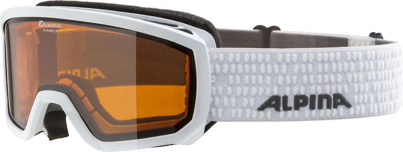 Alpina Sports Skibrille SCARABEO JR. 111 white matt | Brillen