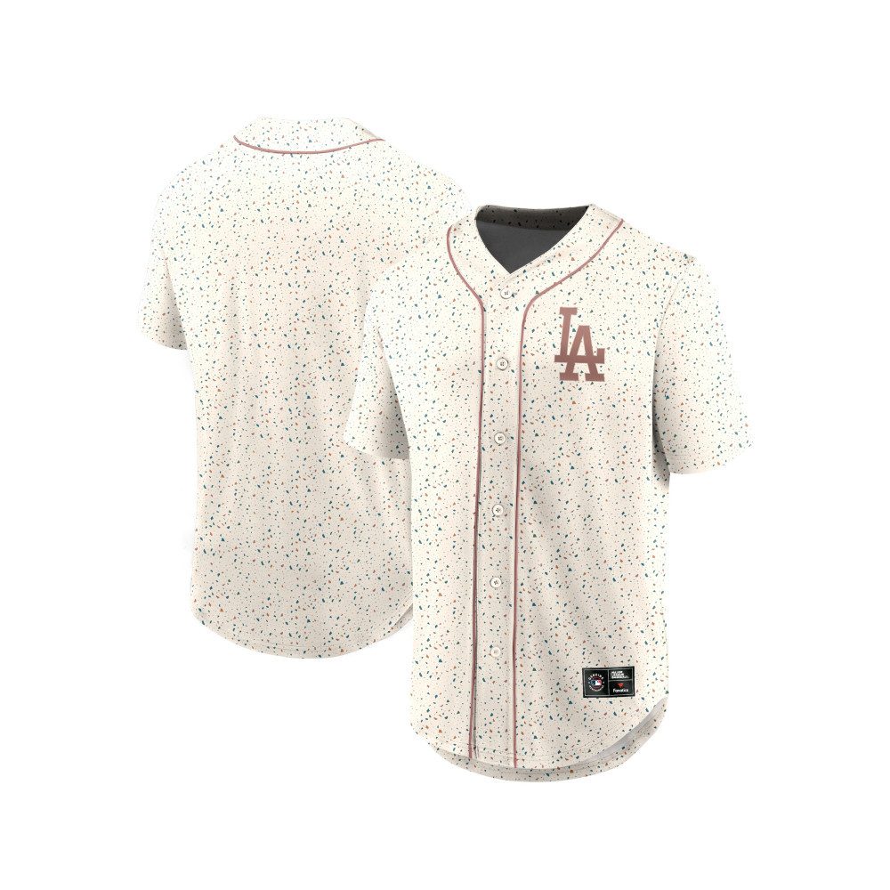 Los Angeles Dodgers T-Shirt Los Angeles Dodgers Terrazzo MLB Foundation Top