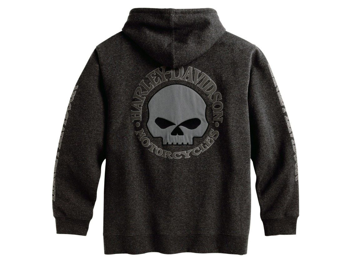 HARLEY-DAVIDSON Kapuzensweatjacke Herren Sweatshirtjacke Freizeit Männer Zi günstig online kaufen