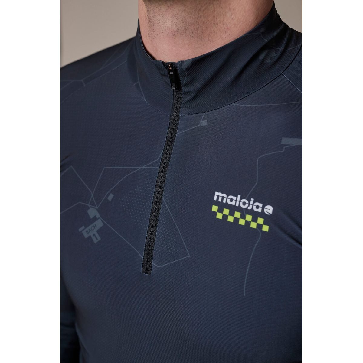 Maloja Kurzarmshirt FEDEM. Shirt Hochfunktionales Langlaufshirt, entwickelt für Wettkämpfe und