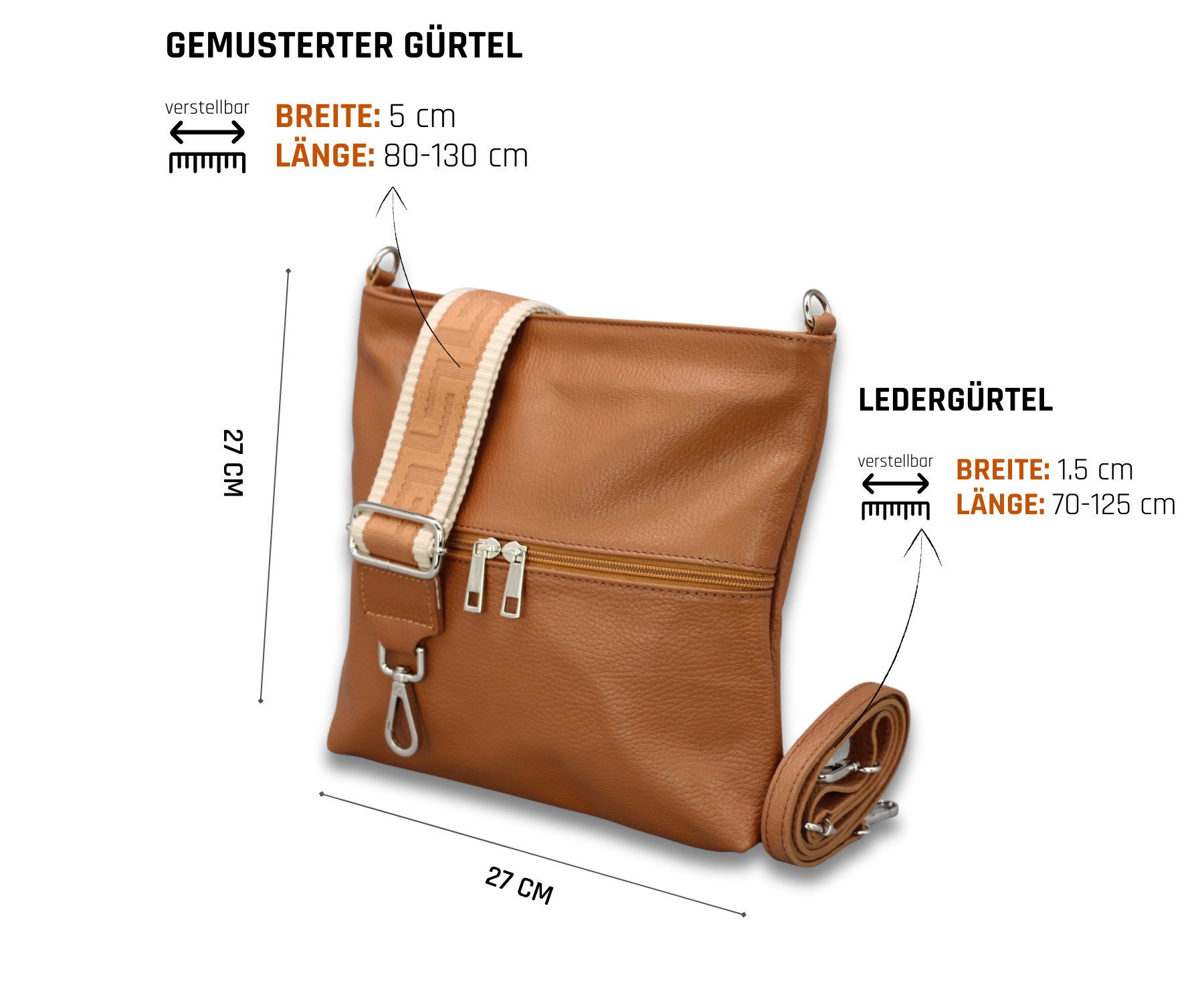 Adel Bags Schultertasche ALEA Umhängetasche für günstig online kaufen