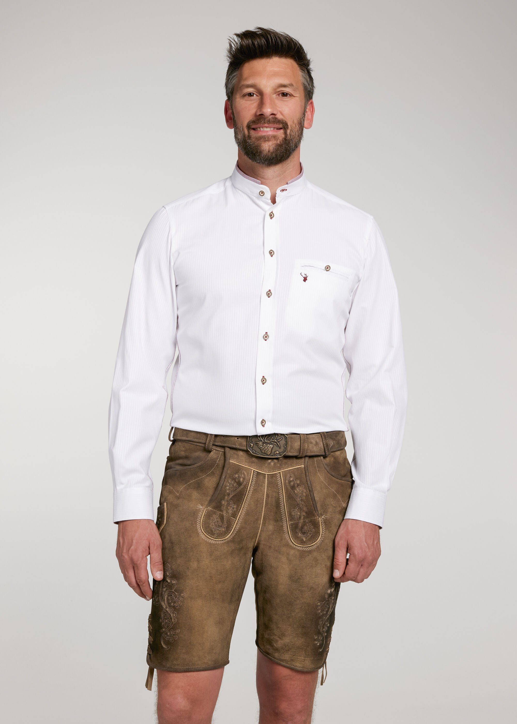 Oktoberfest Hemd Herren Slim Fit