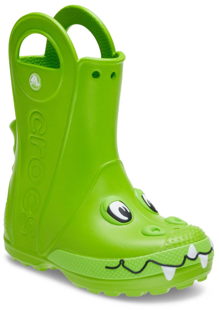 Crocs Toddler Handle It Duke Rain Boot Резиновые сапоги Regenstiefel, Matschstiefel mit Krokodil-Motiv