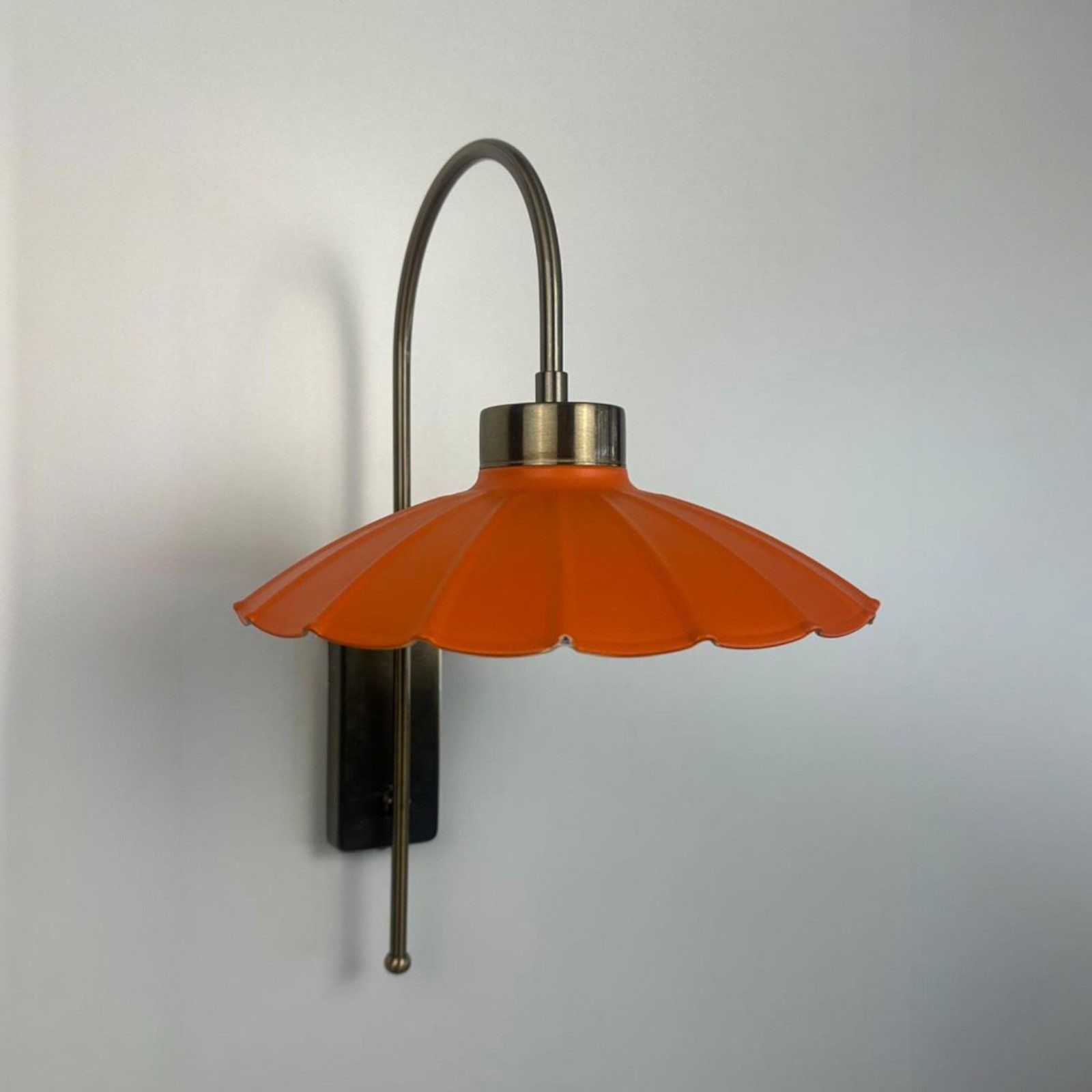 Bamyum Wandleuchte Risso Vintage Metall Wandleuchte, ohne Leuchtmittel