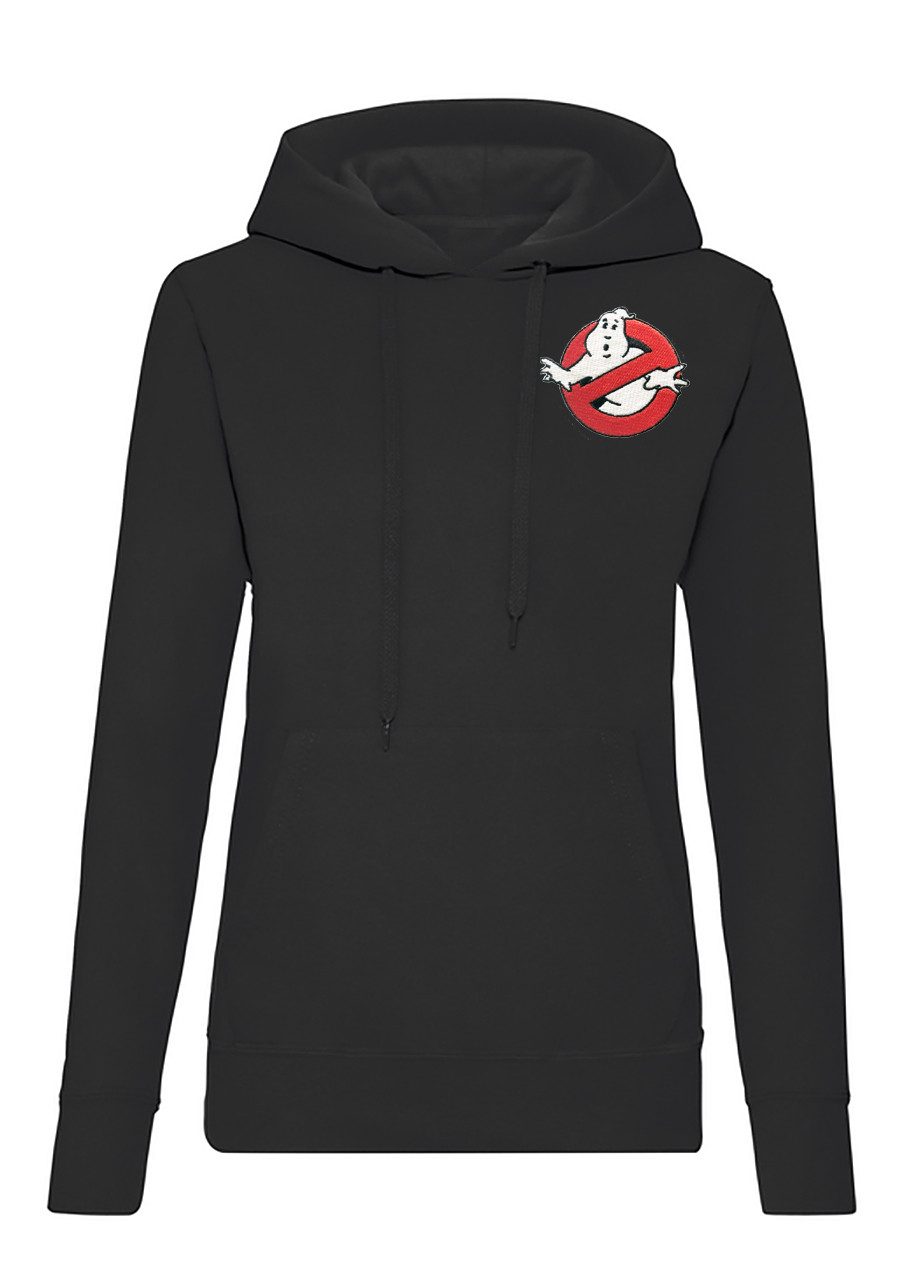 Blondie & Brownie Hoodie StreetCore Ghostbusters Damen Hoodie Urban Casual Kapuzenstyle (Einzelstück, Einzelartikel) Damen Hoodie mit Ghostbusters Patch, Kapuze und Kängurutasche.