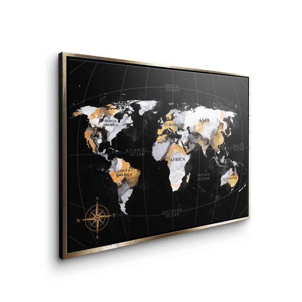 Rahmen Leinwandbild | Gold goldener DOTCOMCANVAS®