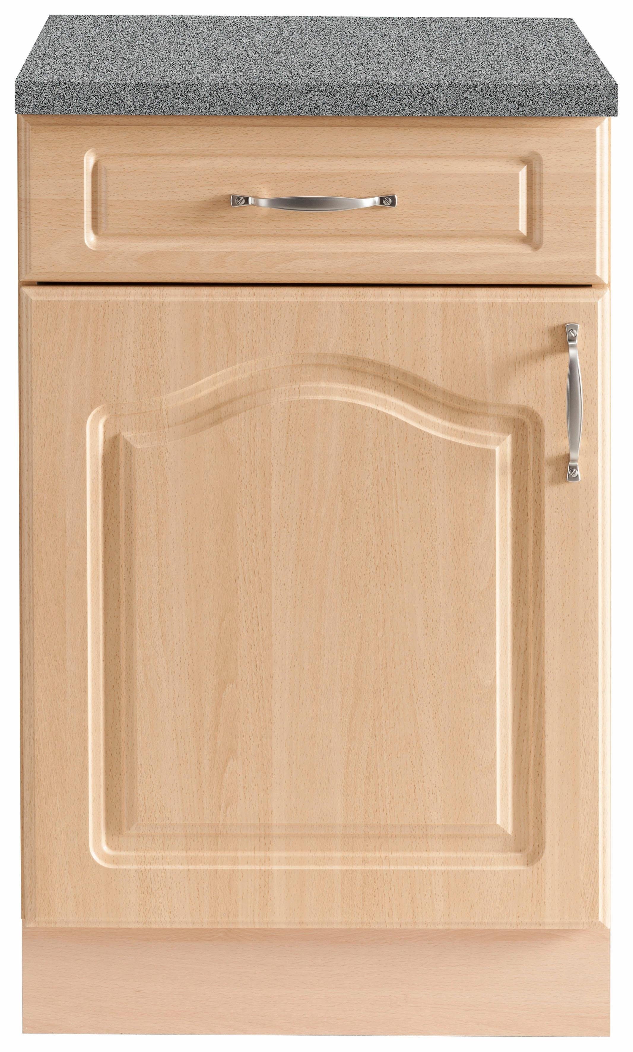 wiho Küchen Unterschrank "Linz" 50 cm breit, in Landhaus-Optik günstig online kaufen