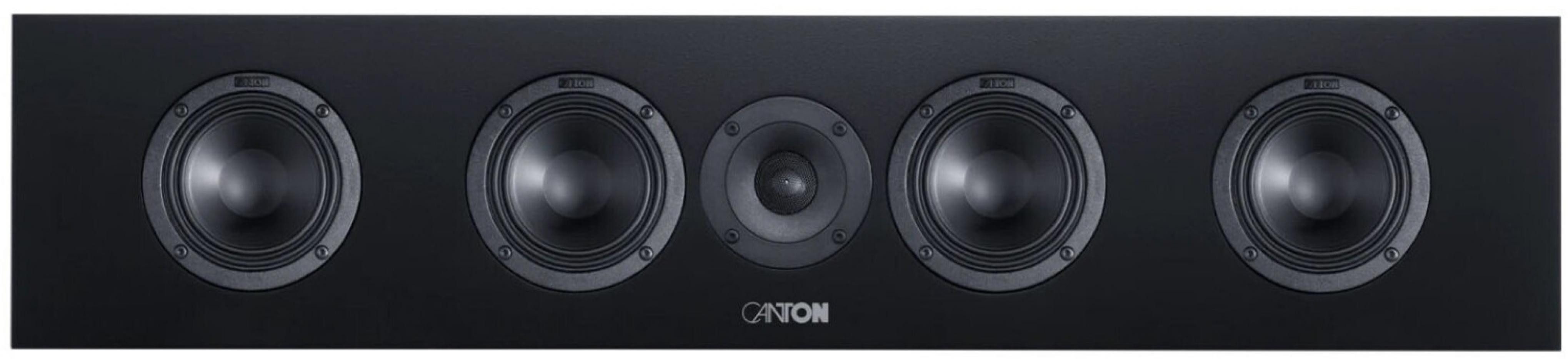 CANTON Atelier OnWall 9 C schwarz seidenmatt Einbaulautsprecher (Keiner, 120.0 W, ultraflach (8 cm)