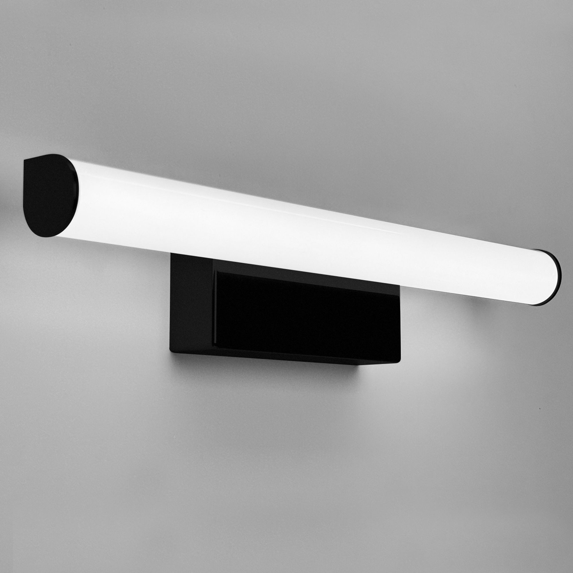 kalb LED Spiegelleuchte Kalb LED Spiegelleuchte 300mm Rund 230V Schwarz Modern Energiesparend, Warmweiß, warmweiß – Bild 5 von 5