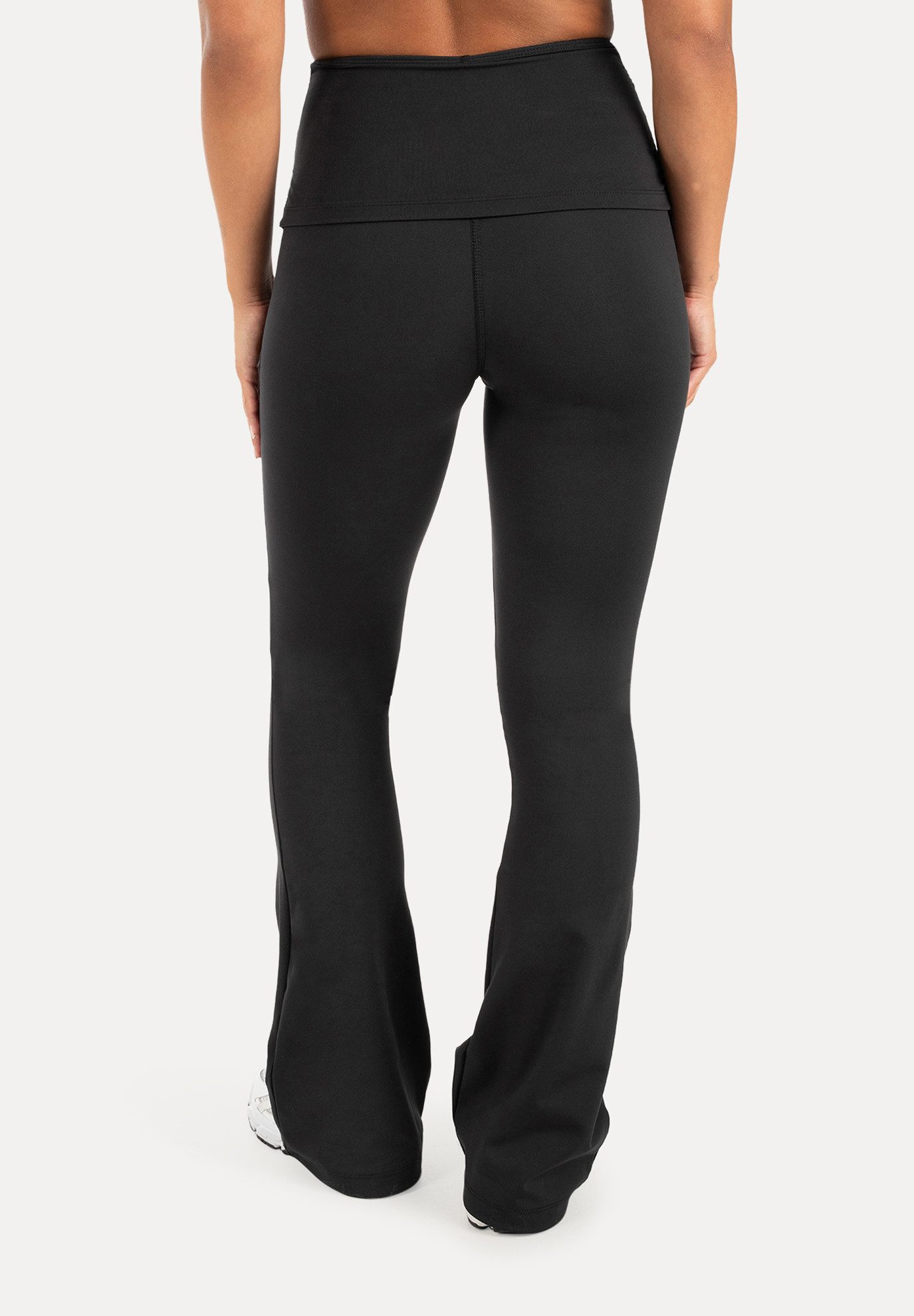 Smilodox Leggings Florea Damen, Schlaghose, Soft Touch & Stretch, für Gym & Alltag Flared Fit, Soft Touch, Blickdicht, Komfortbund