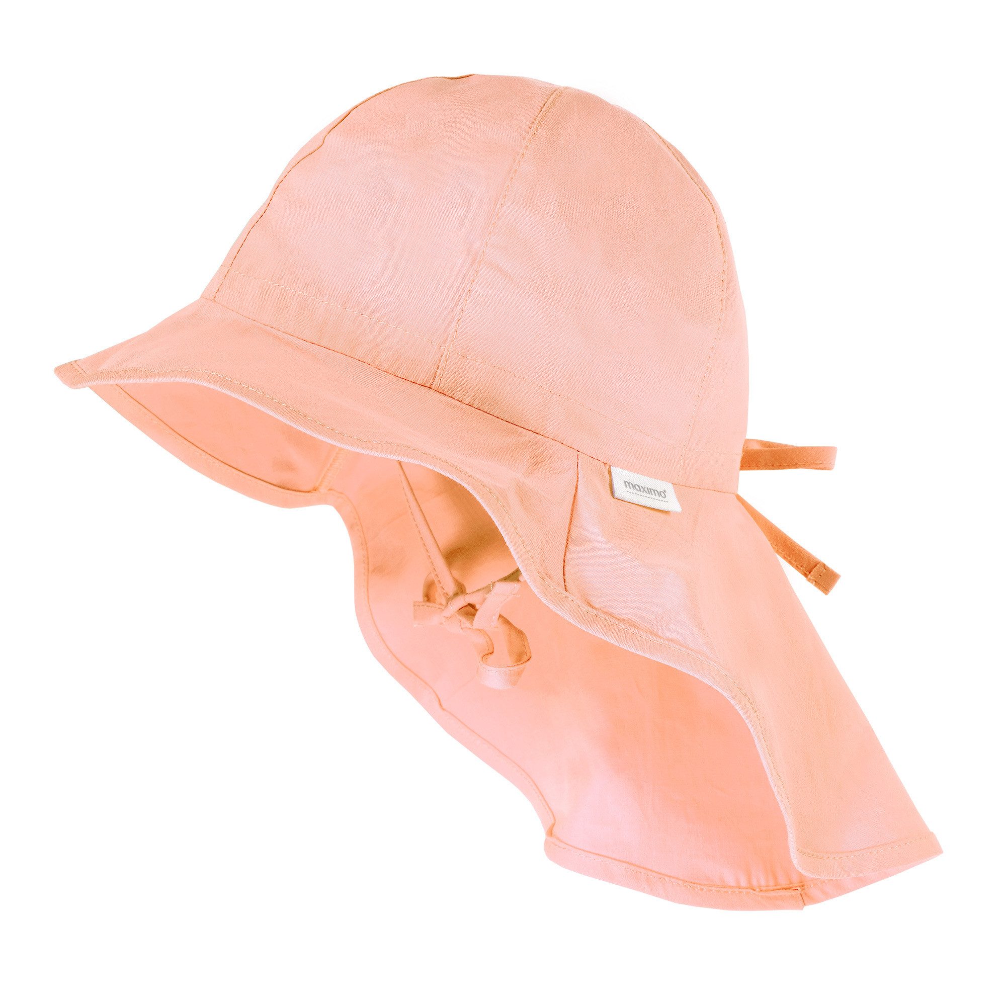 MAXIMO Fischerhut MINI GIRL-Flapper, Schleife Band, Nackenschutz, UV (1-St)