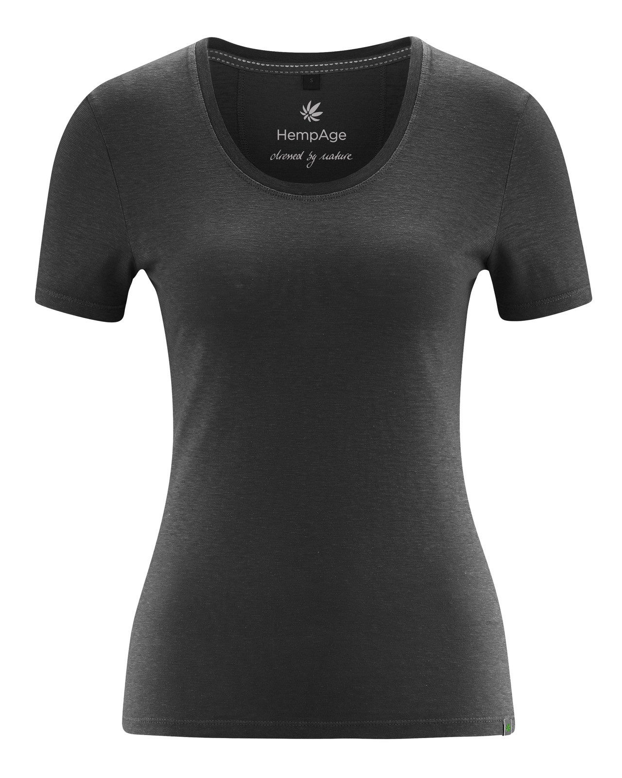 HempAge T-Shirt Slim fit Damen T-Shirt Hanf/Biobaumwolle