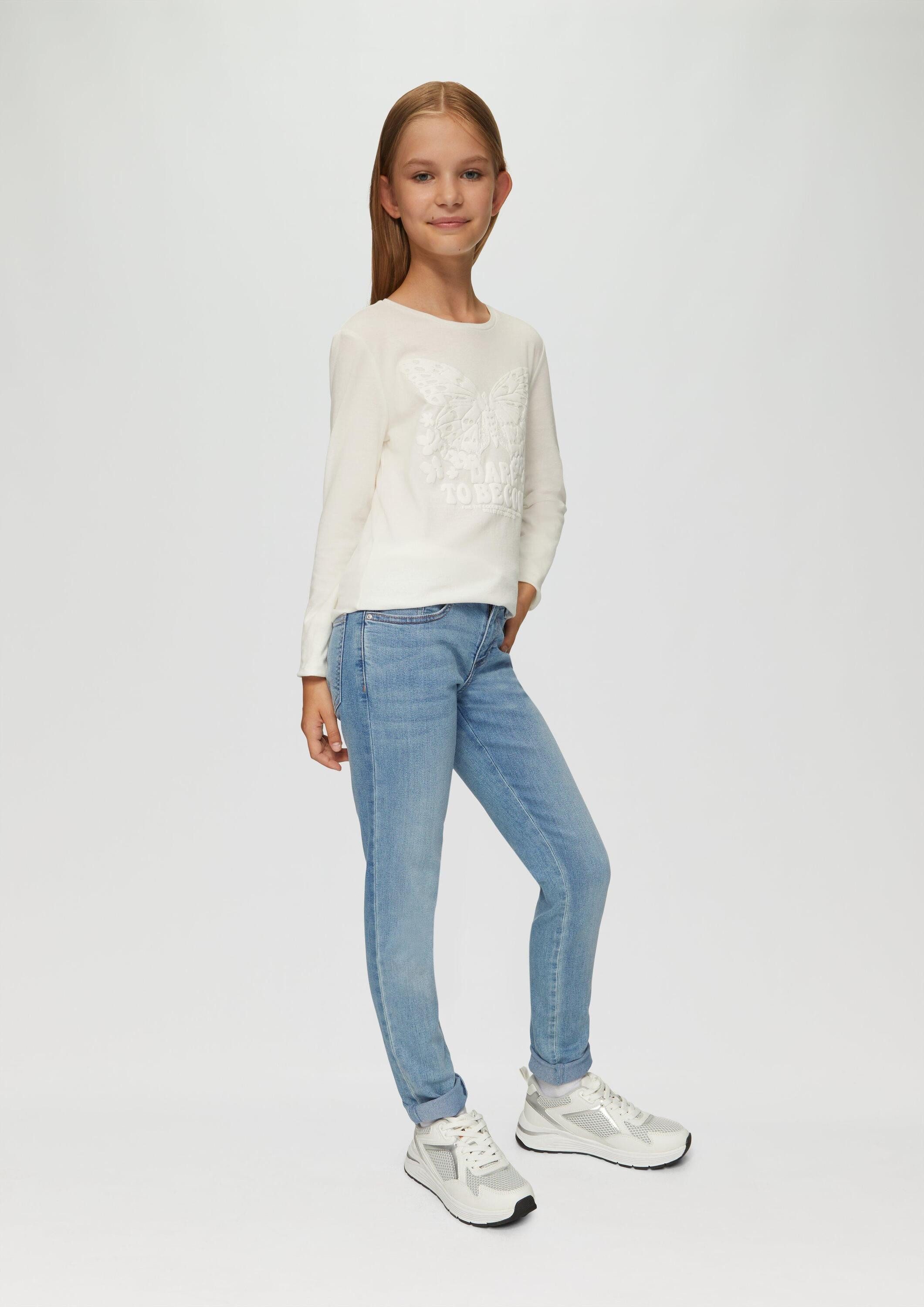 s.Oliver Slim-fit-Jeans Jeans-Hose SURI Jeans Suri / Regular Fit / Mid Rise / Slim Leg – Bild 3 von 3