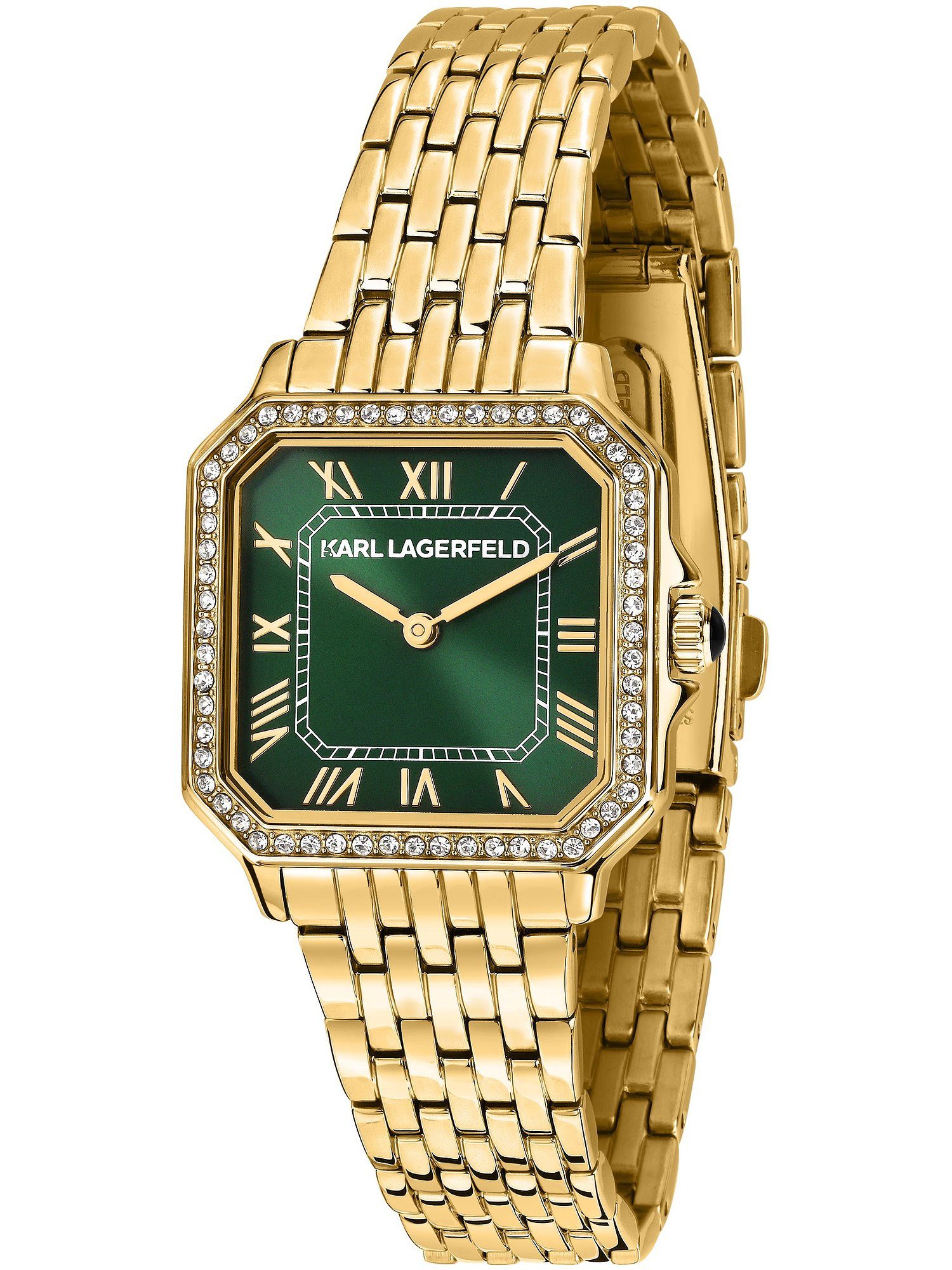 KARL LAGERFELD Quarzuhr Karl Lagerfeld Damen-Uhren Analog Quarz, Klassikuhr