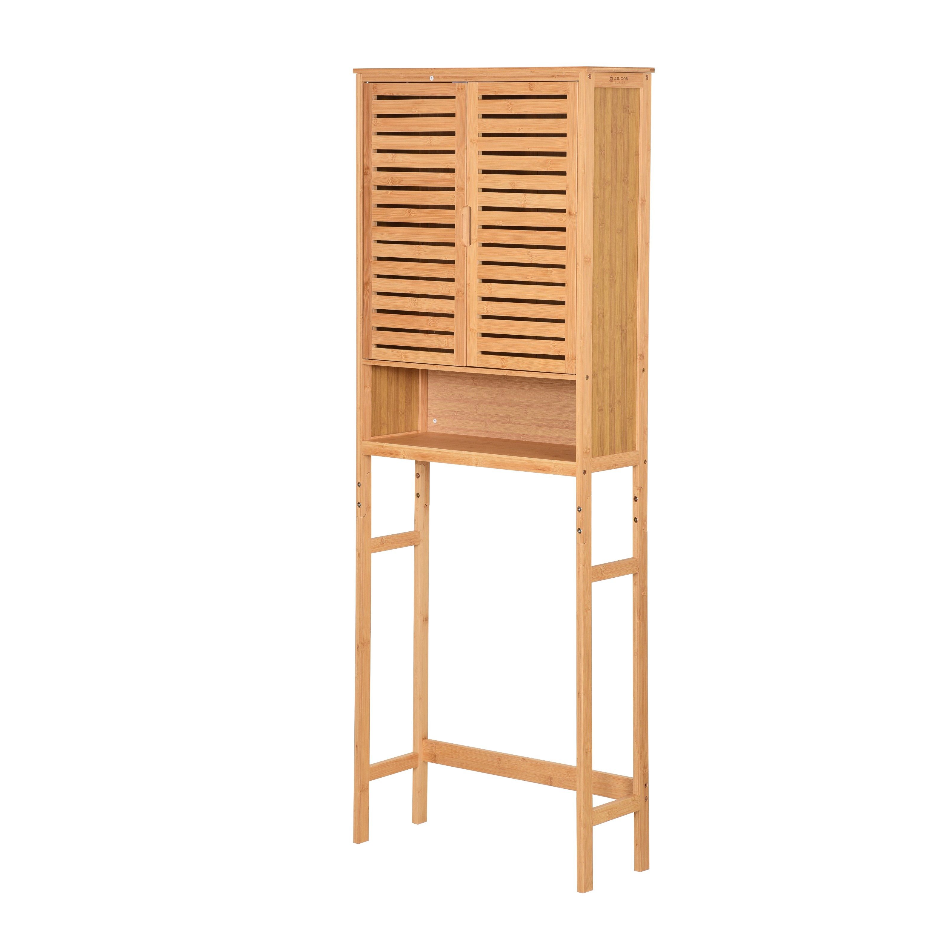 AD.CON Umbauschrank Waschmaschinenschrank Badschrank Regal mit Verstellbaren Regalböden