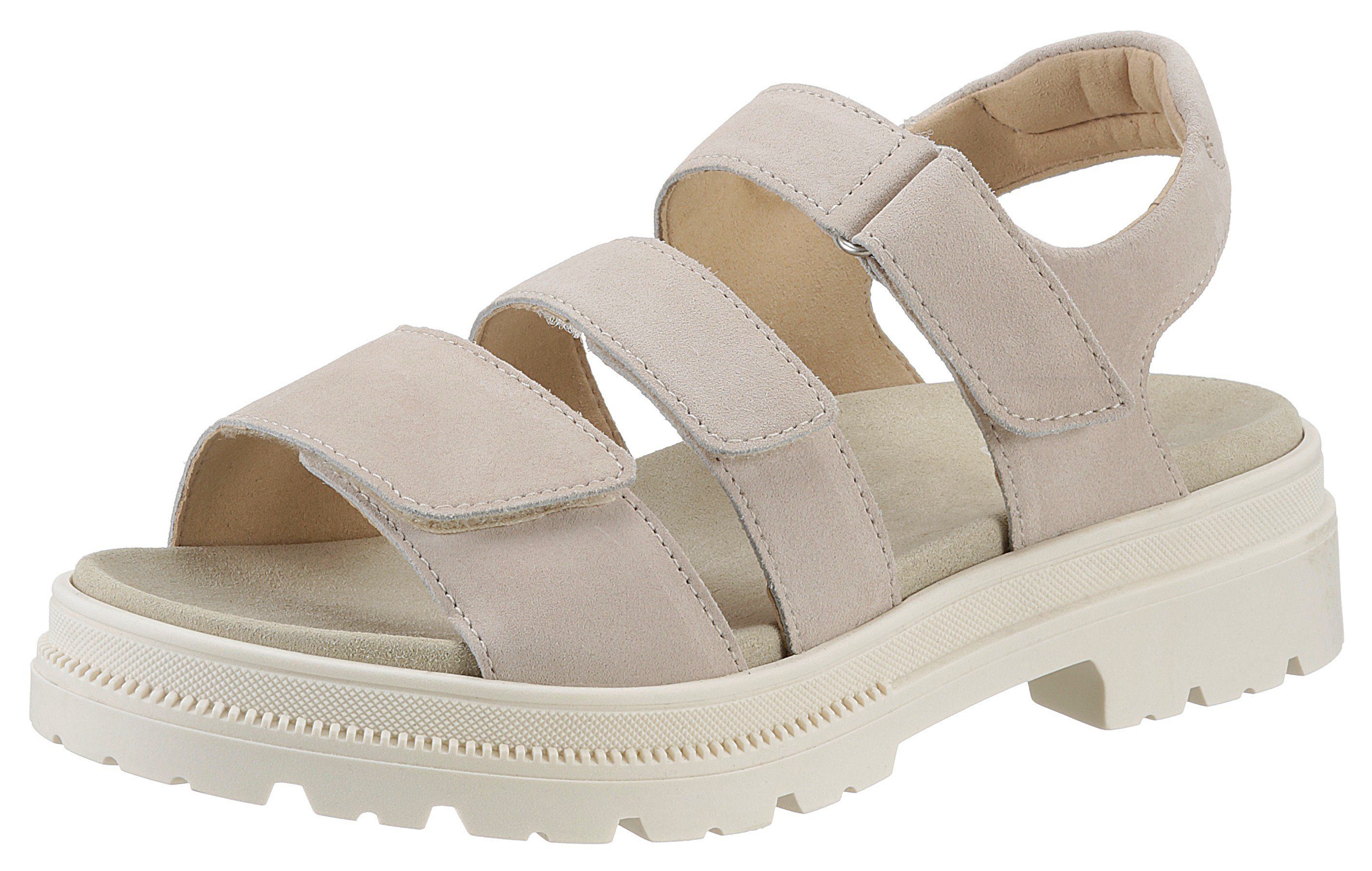 Ara DOVER Sandalette mit Microfaser-Wechselfußbett, H-Weite beige