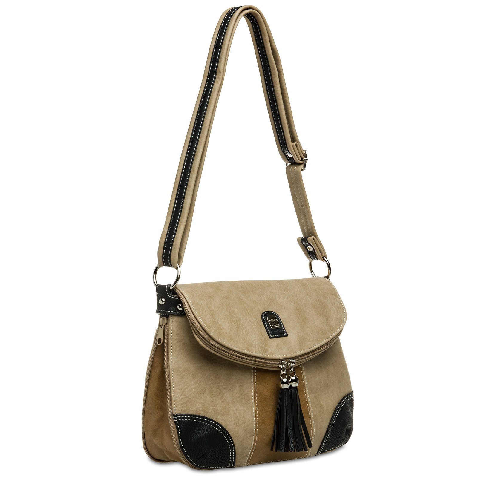 Caspar Umhängetasche TS1028 Damen Tasche Handtasche Rucksack Umhängetasche - diverse Modelle