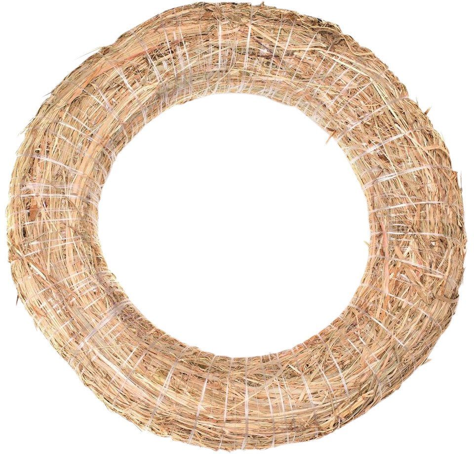 Glorex Bastelnaturmaterial Glorex Strohkranz natur, Ø 40 cm