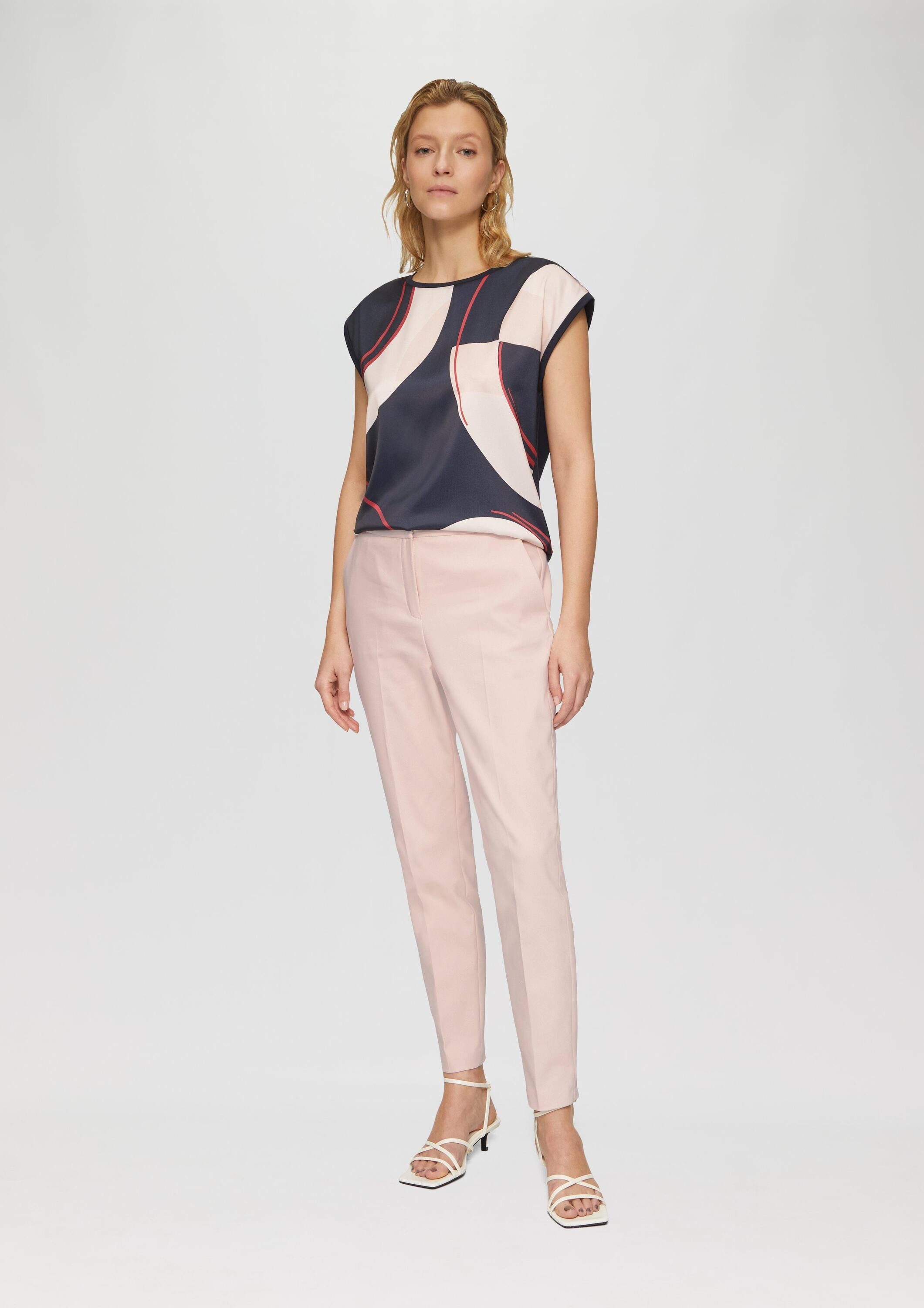 s.Oliver 7/8-Hose Hose Elegante Cigarette mit High Rise