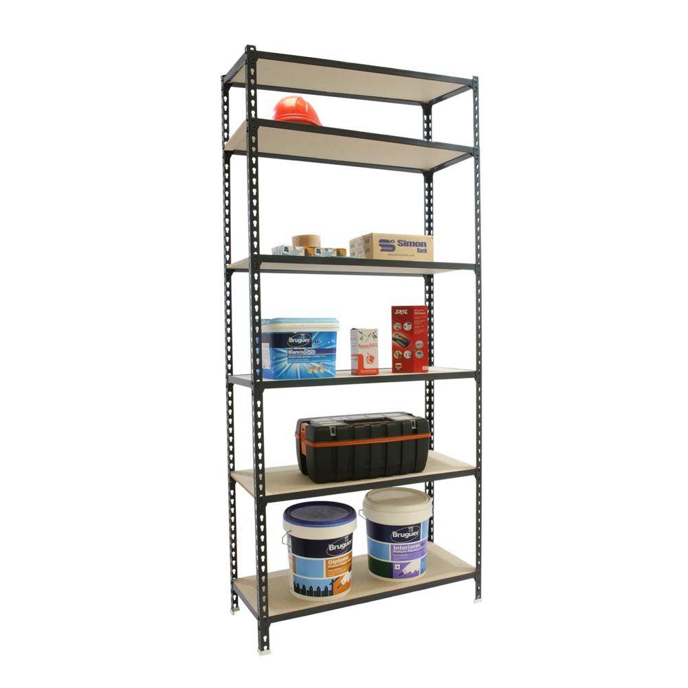 PROREGAL® Schwerlastregal GIANT MULI 250x80x30cm 6 günstig online kaufen