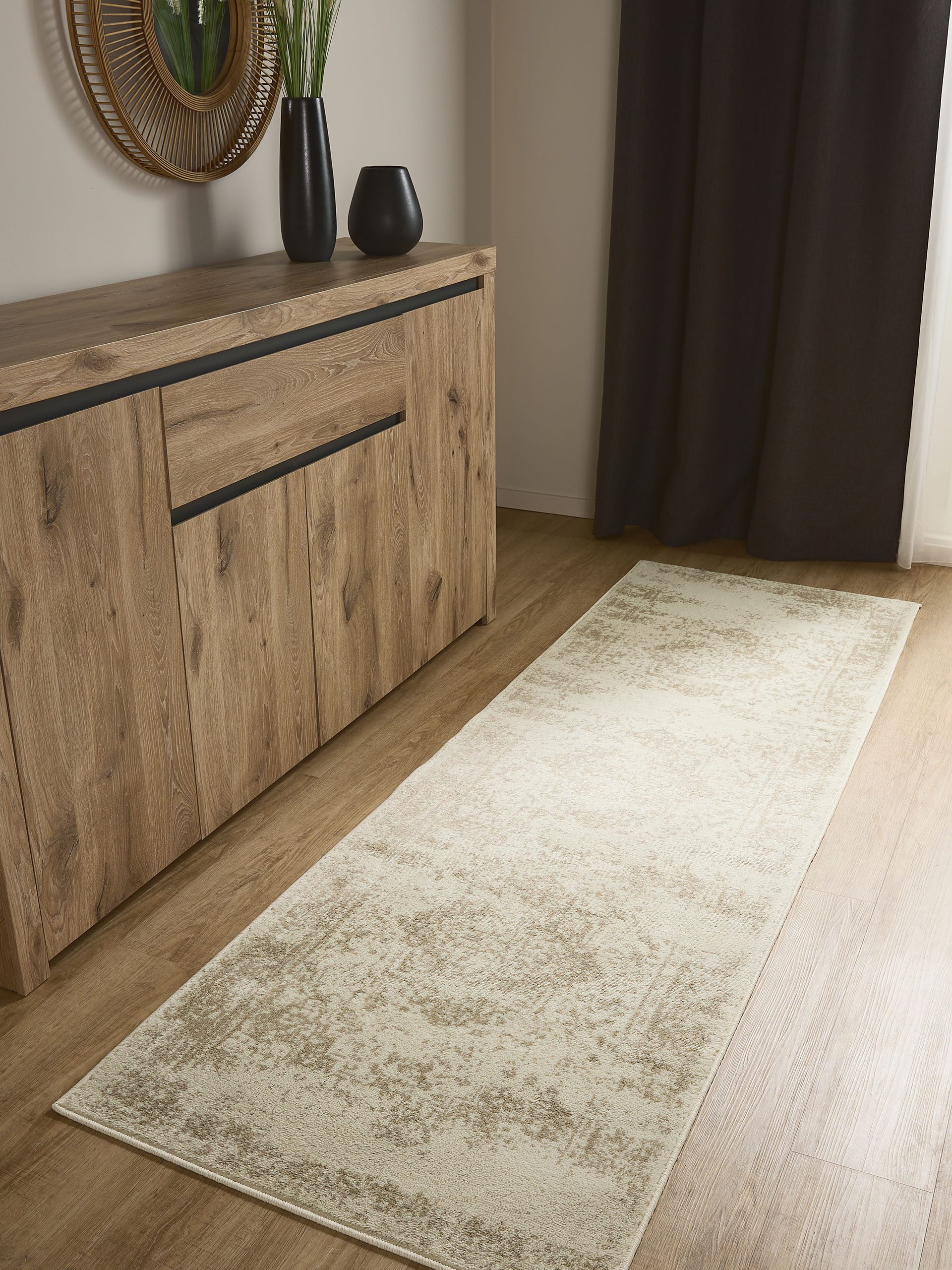 Interiyou Teppich Suzuka, Rechteckig, Höhe: 6 mm, Teppich Kurzflor, Vintage günstig online kaufen