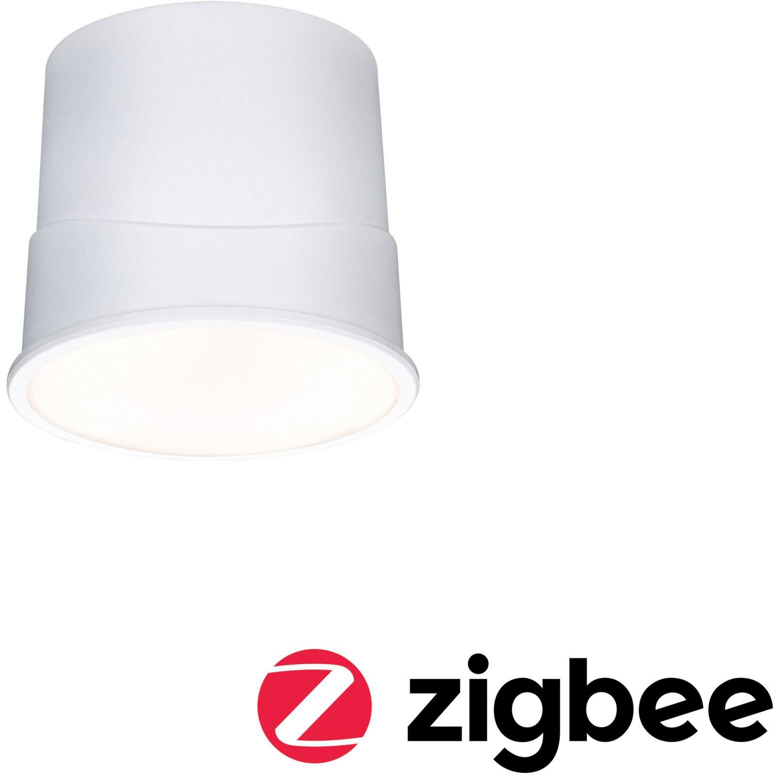 Base Einbauleuchte LED Zigbee Paulmann Warmweiß, 230V 430lm, Bewegungsmelder,