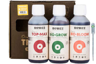 Weedness Pflanzendünger BioBizz Dünger Set Try Pack Naturdünger Starter Grow Orchideen, Indoor klein