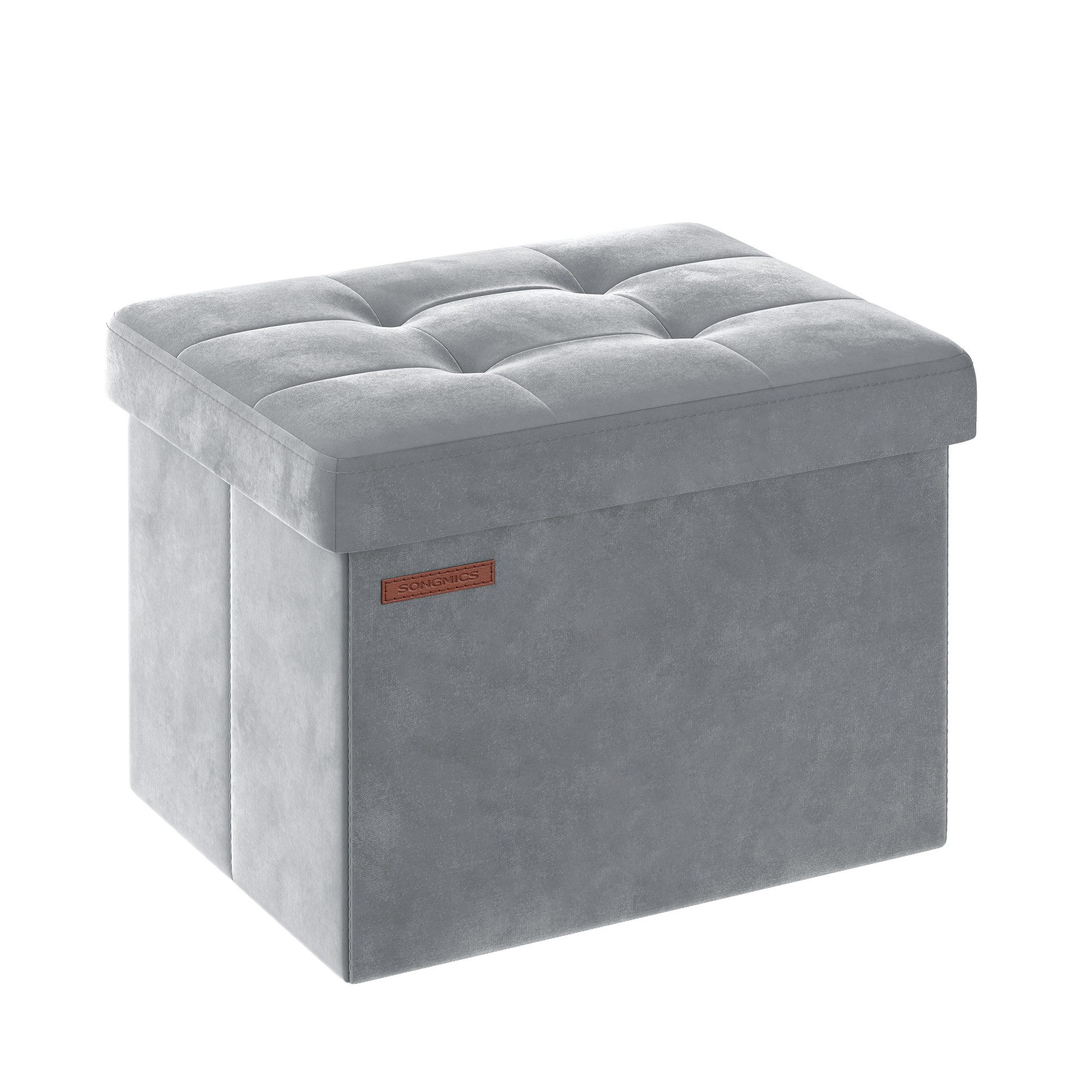 SONGMICS Sitzhocker sitzbank, Aufbewahrungsbox mit Deckel, günstig online kaufen