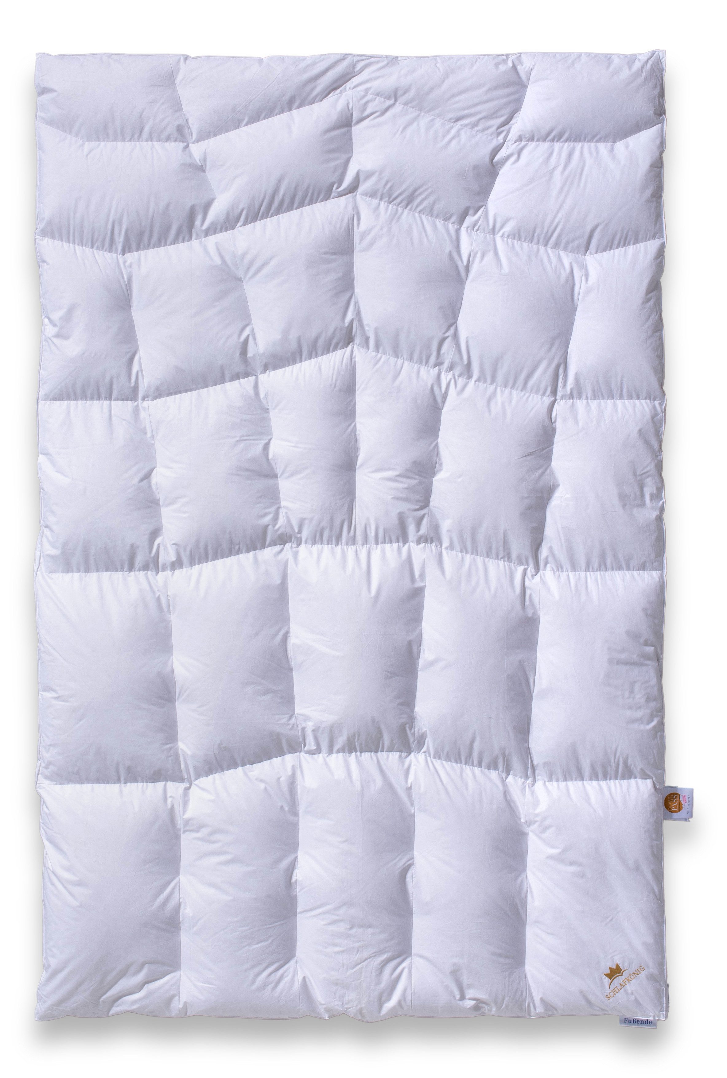 Daunenbettdecke, »Schlafkönig Winter-Daunenbettdecke warm«, SCHLAFKÖNIG, Füllung: neue 1A Daunen Klasse I, für Allergiker geeignet