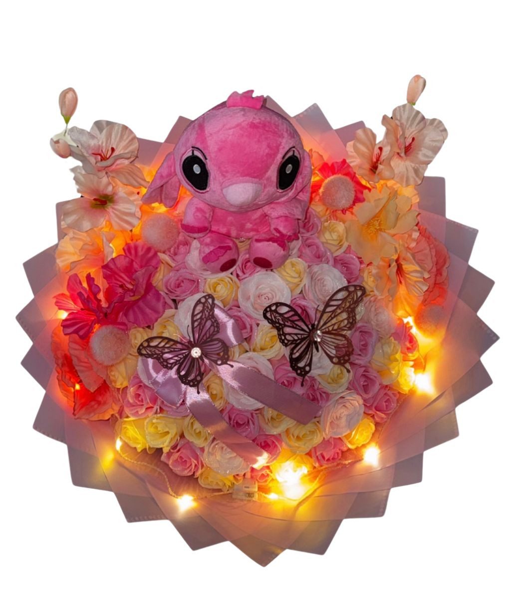 Pink Stich 99 Rosen