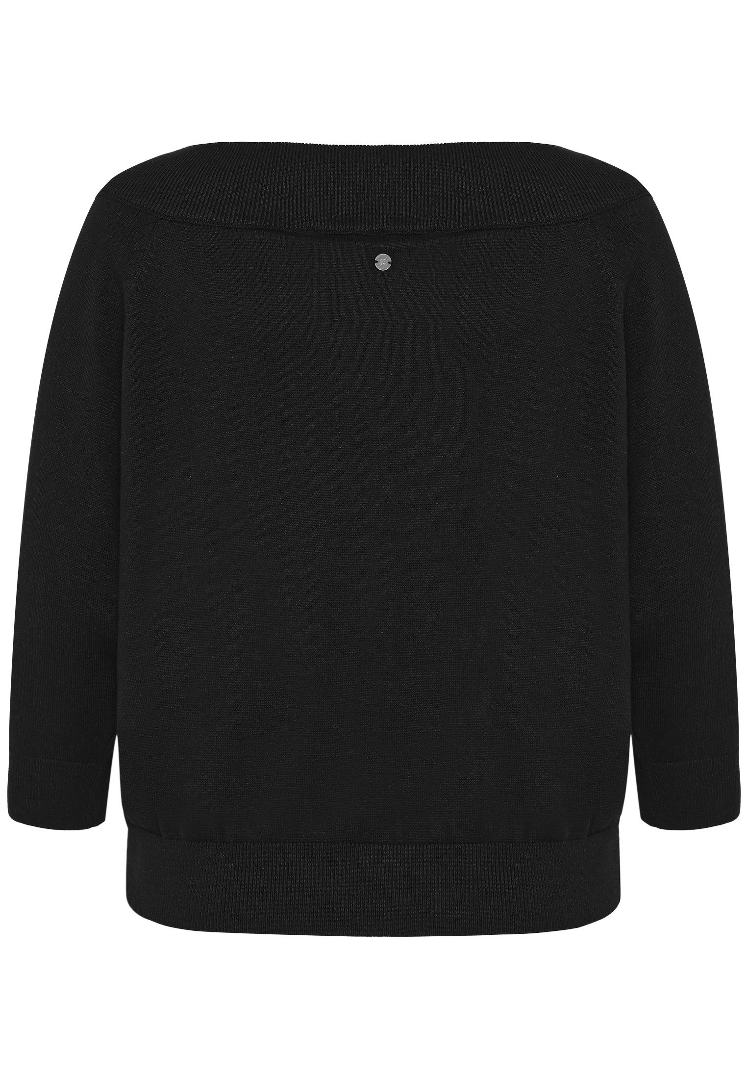 Zero Strickpullover Damen mit Carmenausschnitt (1-tlg) Plain/ ohne Details