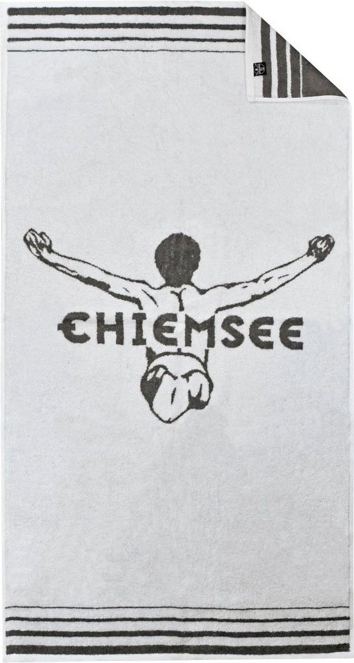 Chiemsee Duschtücher Miami, Frottier (2-St), Chiemsee Logo