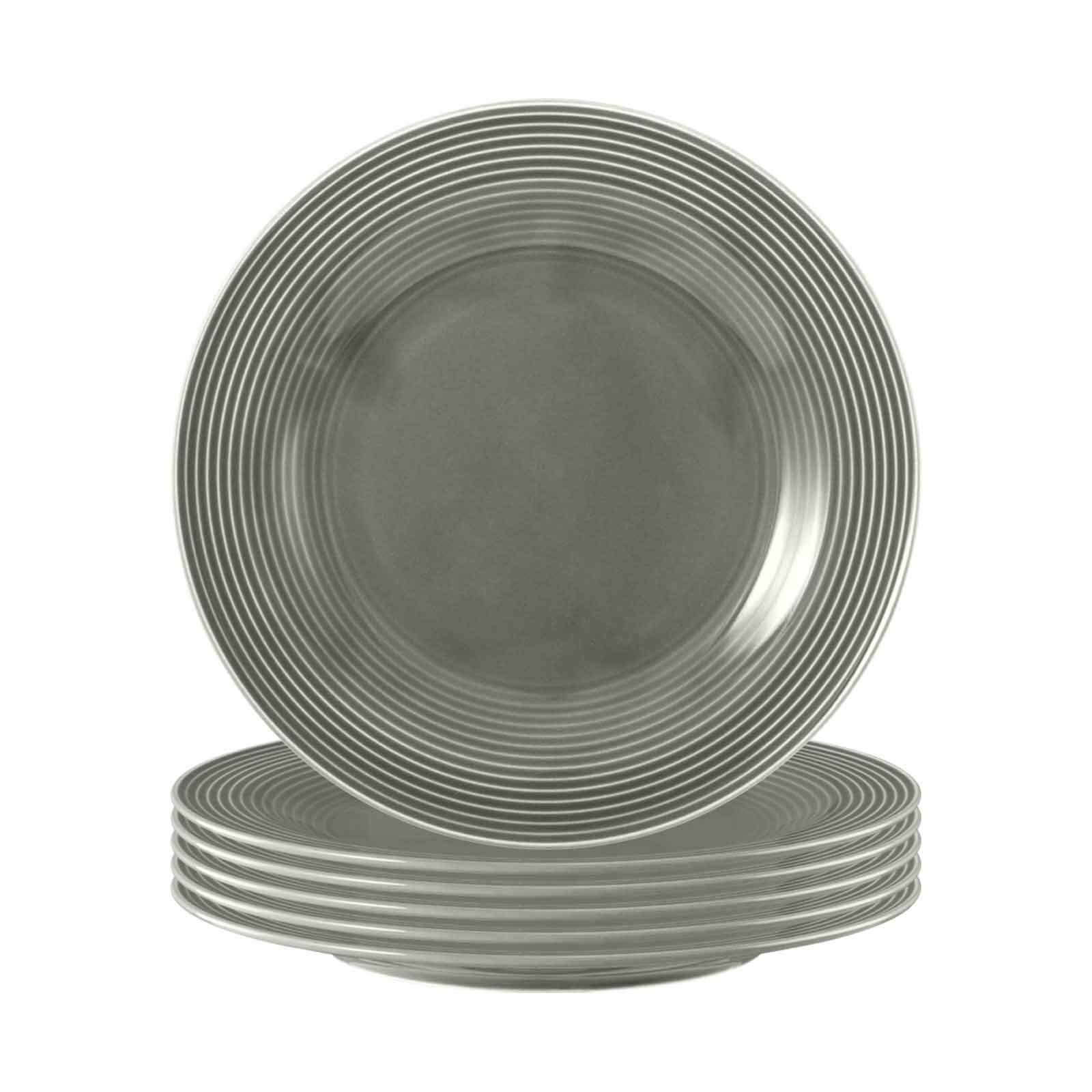 Seltmann Weiden Frühstücksteller Beat Color Glaze Frühstücksteller ø 23,3 cm, (6 St)
