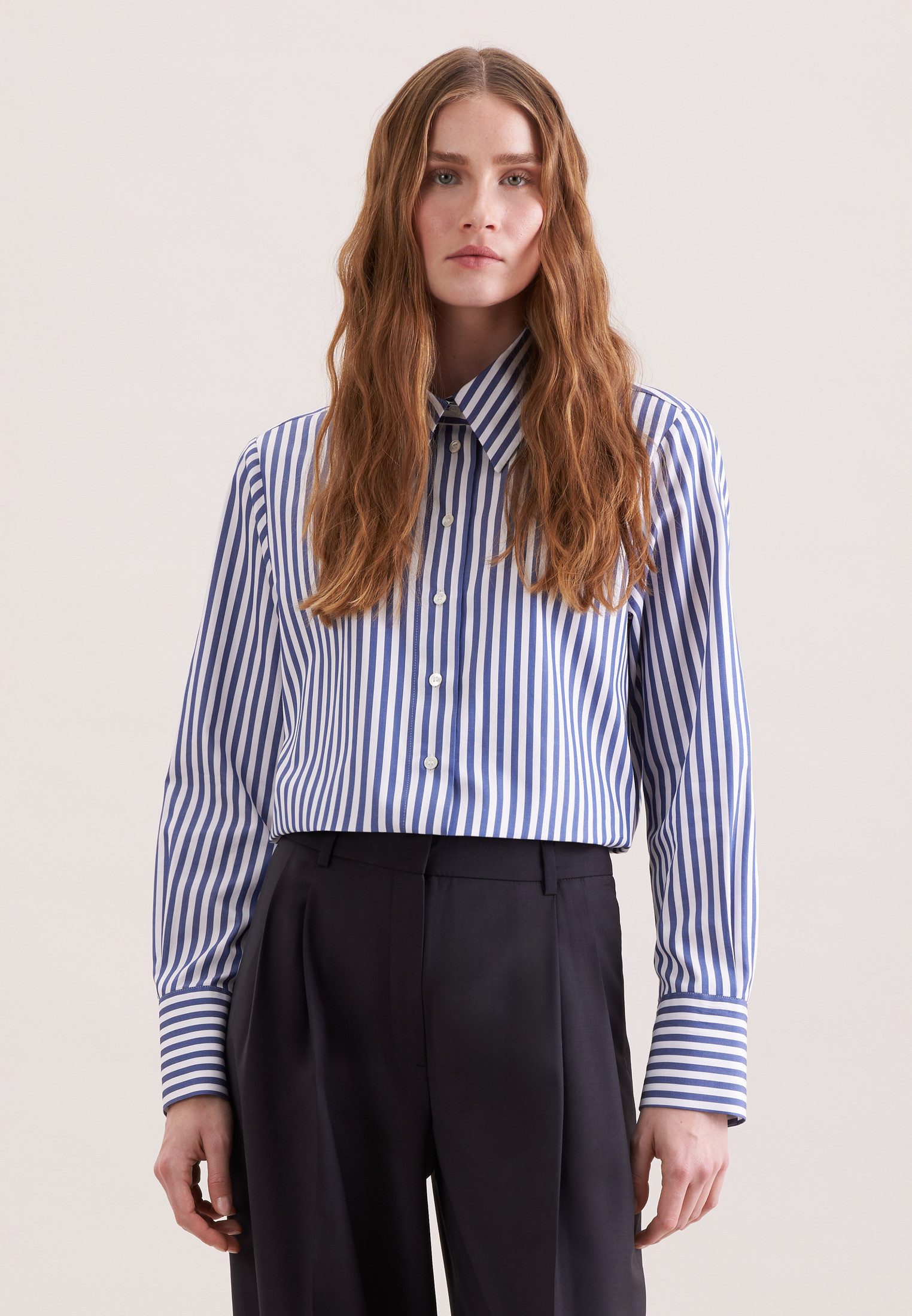 seidensticker Hemdbluse 1/1 Gestreift