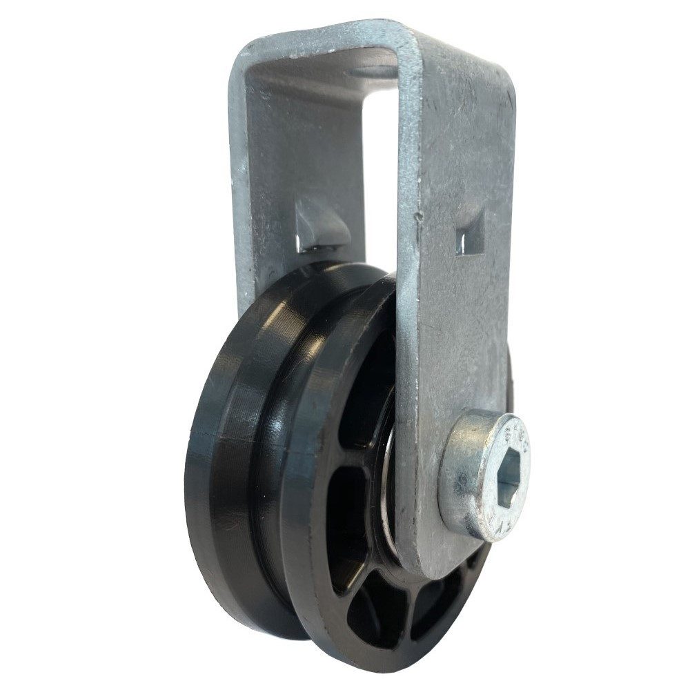Cable Caddy Umlenkrolle Umlenkrolle Ø 52 mm für Seile bis Ø 4 mm