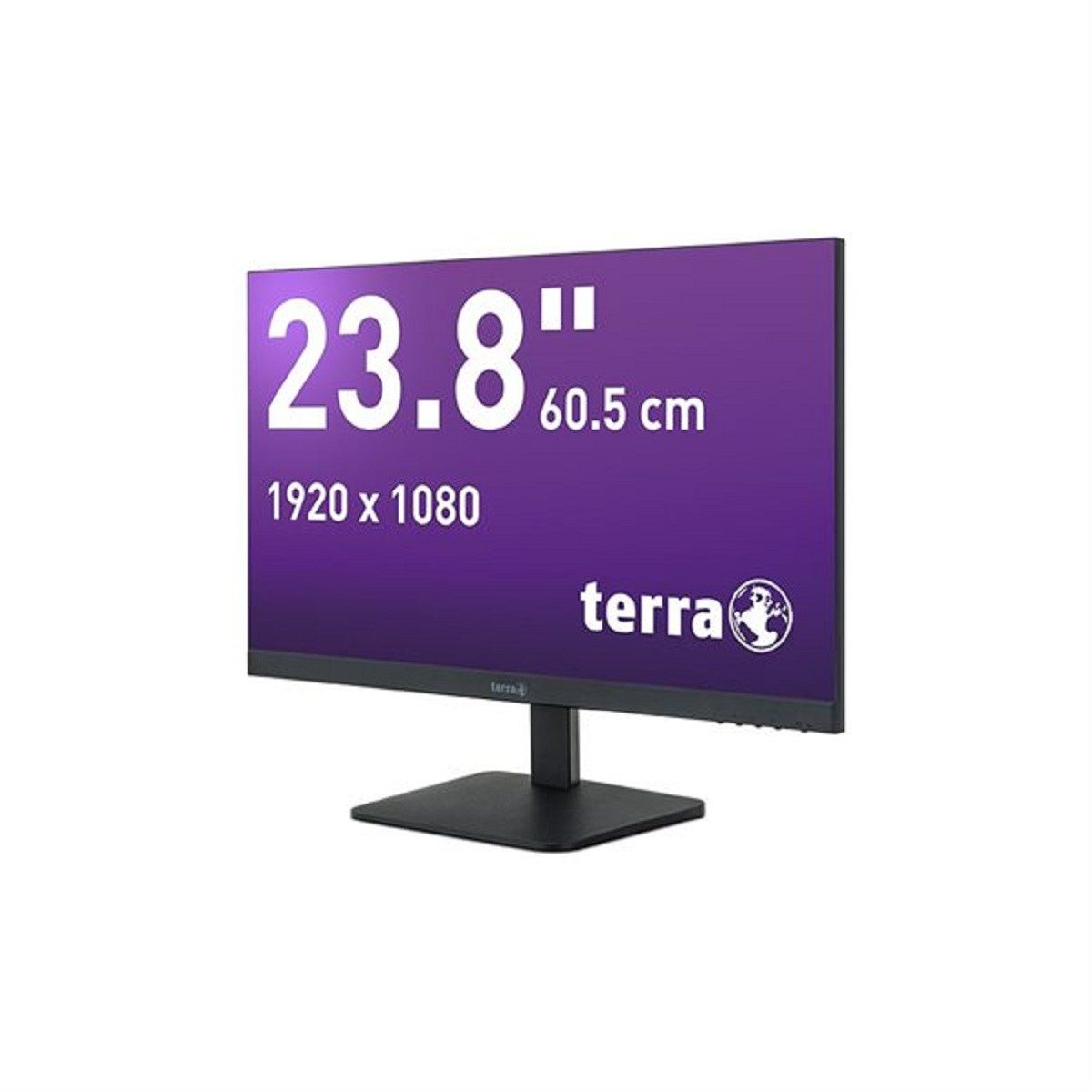 TERRA TERRA LCD/LED 2427W HA V3 IPS black 23,8 Zoll Monitor HDMI/DP/USB-C LCD-Monitor (1920 x 1080 px, HD, 5 ms Reaktionszeit, HDMI, DisplayPort, Full-HD, USB-C, VESA)