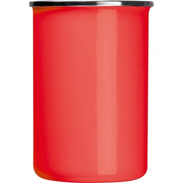 Livepac Office Tasse Emaille Tasse / Füllvermögen: 550ml / Farbe: rot