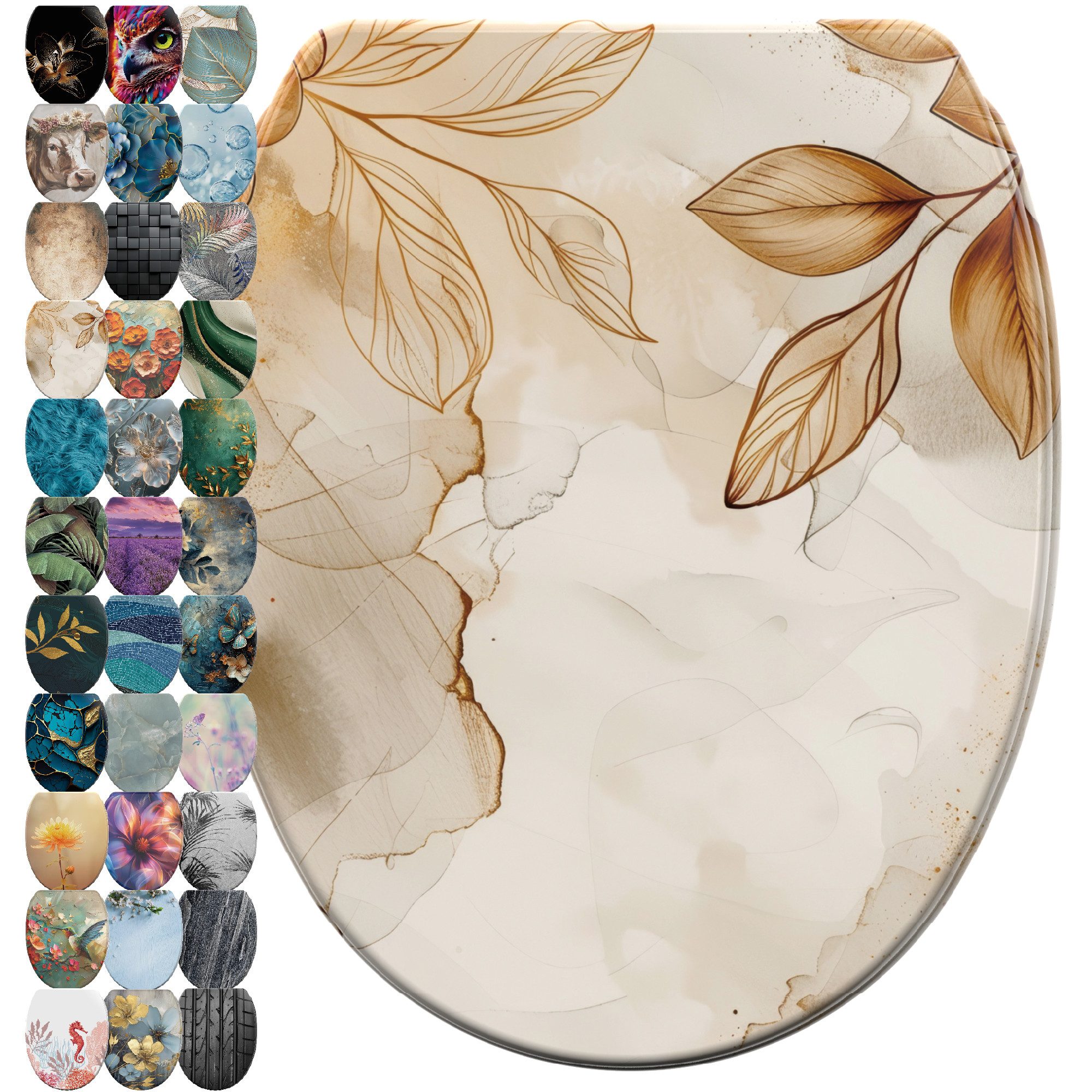 Sanilo WC-Sitz mit Absenkautomatik & Top Fix in vielen Designs, hochwertig, günstig online kaufen