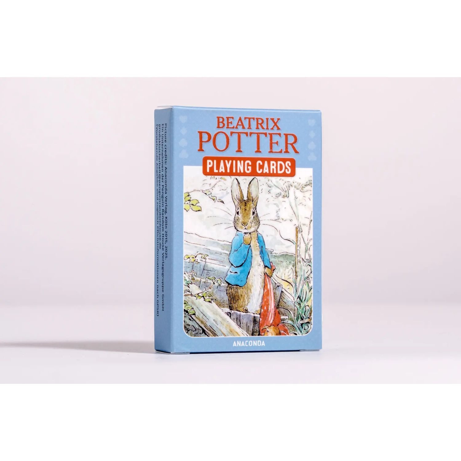 Anaconda Spiel Kartenspiel Beatrix Potter. 54 Spielkarten mit 53 Motiven von Peter...