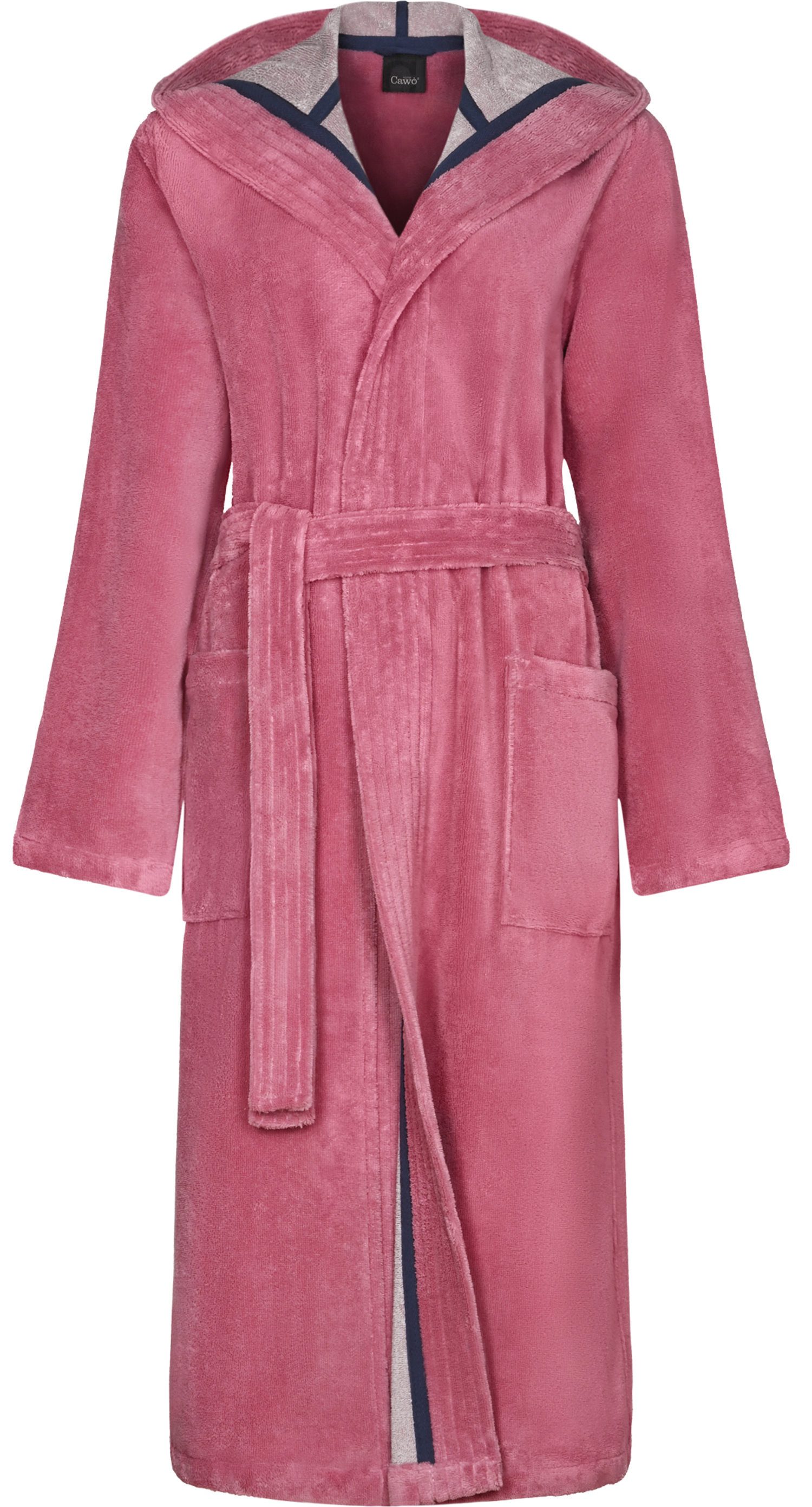 Damenbademantel Velours Damen Bademantel