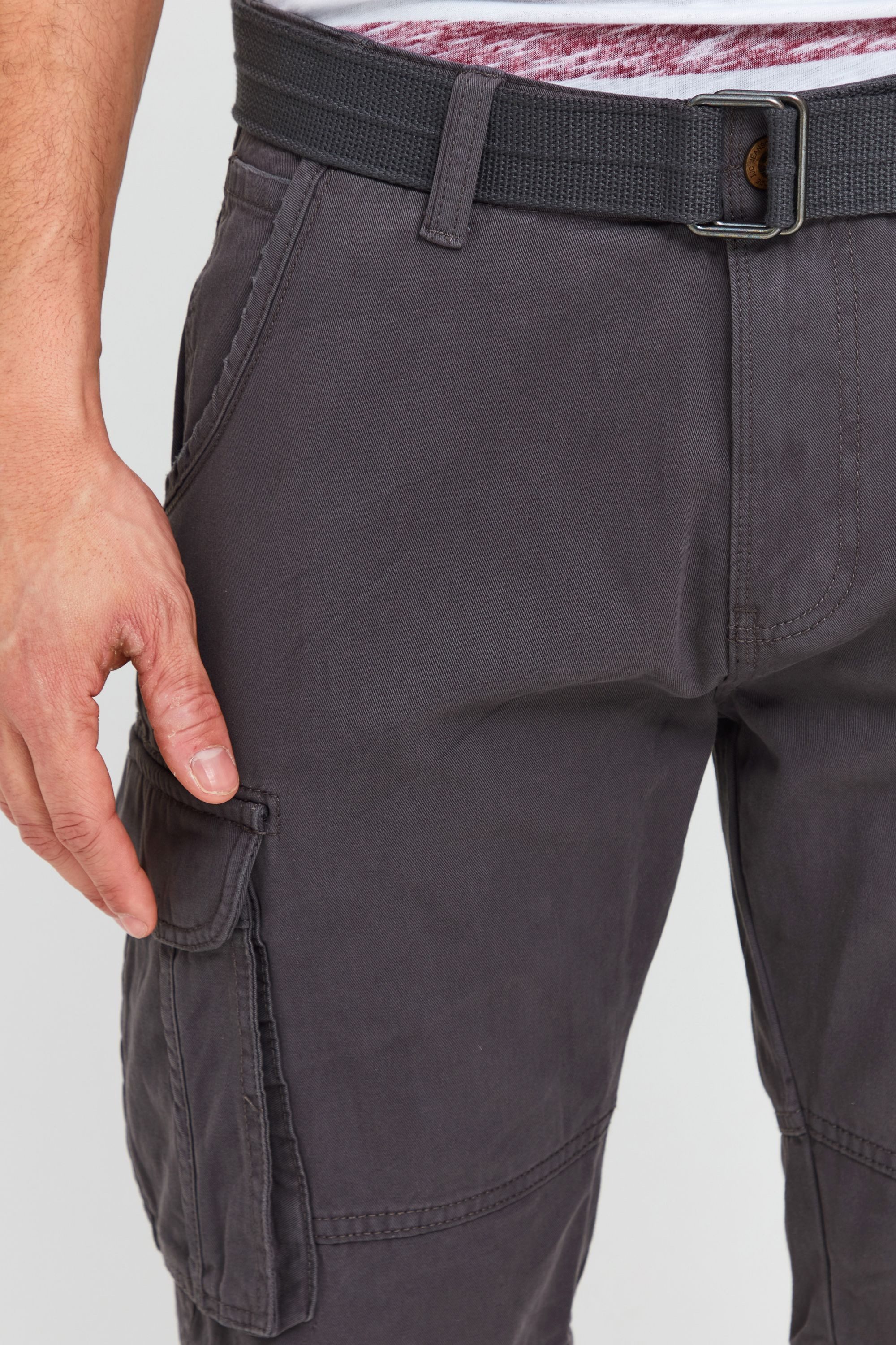 Indicode Cargoshorts IDCosta Kurze Hose mit Gürtel