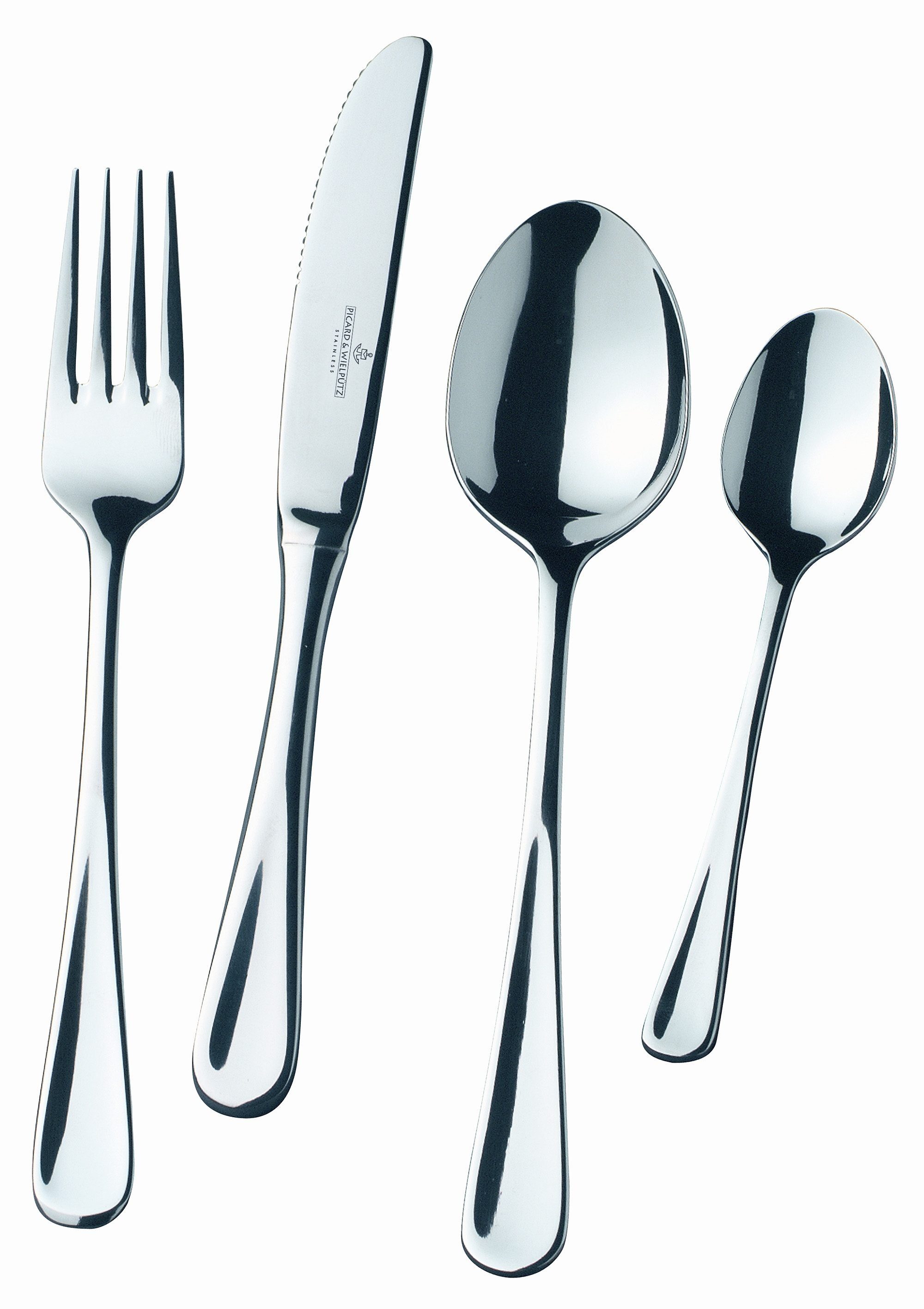 Picard & Wielpütz Solingen Besteck-Set Casino (60-tlg), 12 Personen, Edelstahl 18/0