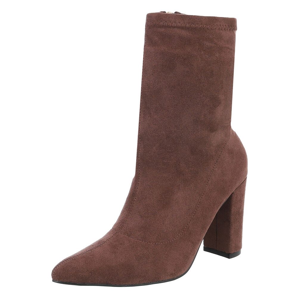 Ital-Design Eleganter Blockabsatz-Stiefel für Damen – günstig online kaufen