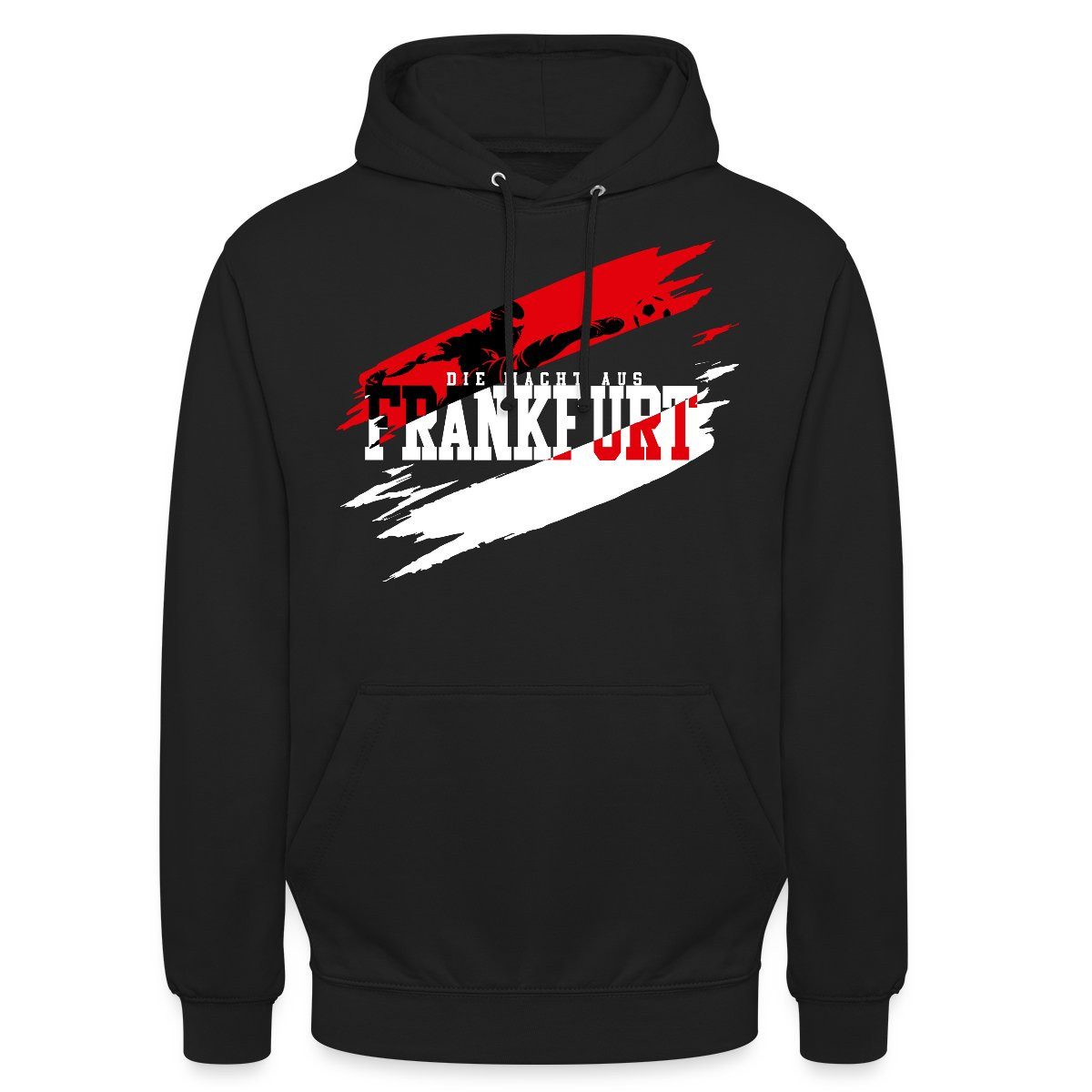 Spreadshirt Hoodie Die Macht Aus Frankfurt Fußball Fan Unisex Hoodie (1-tlg)